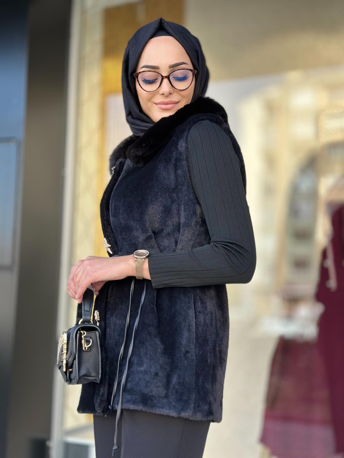 Angora Yelek-Tac 9035