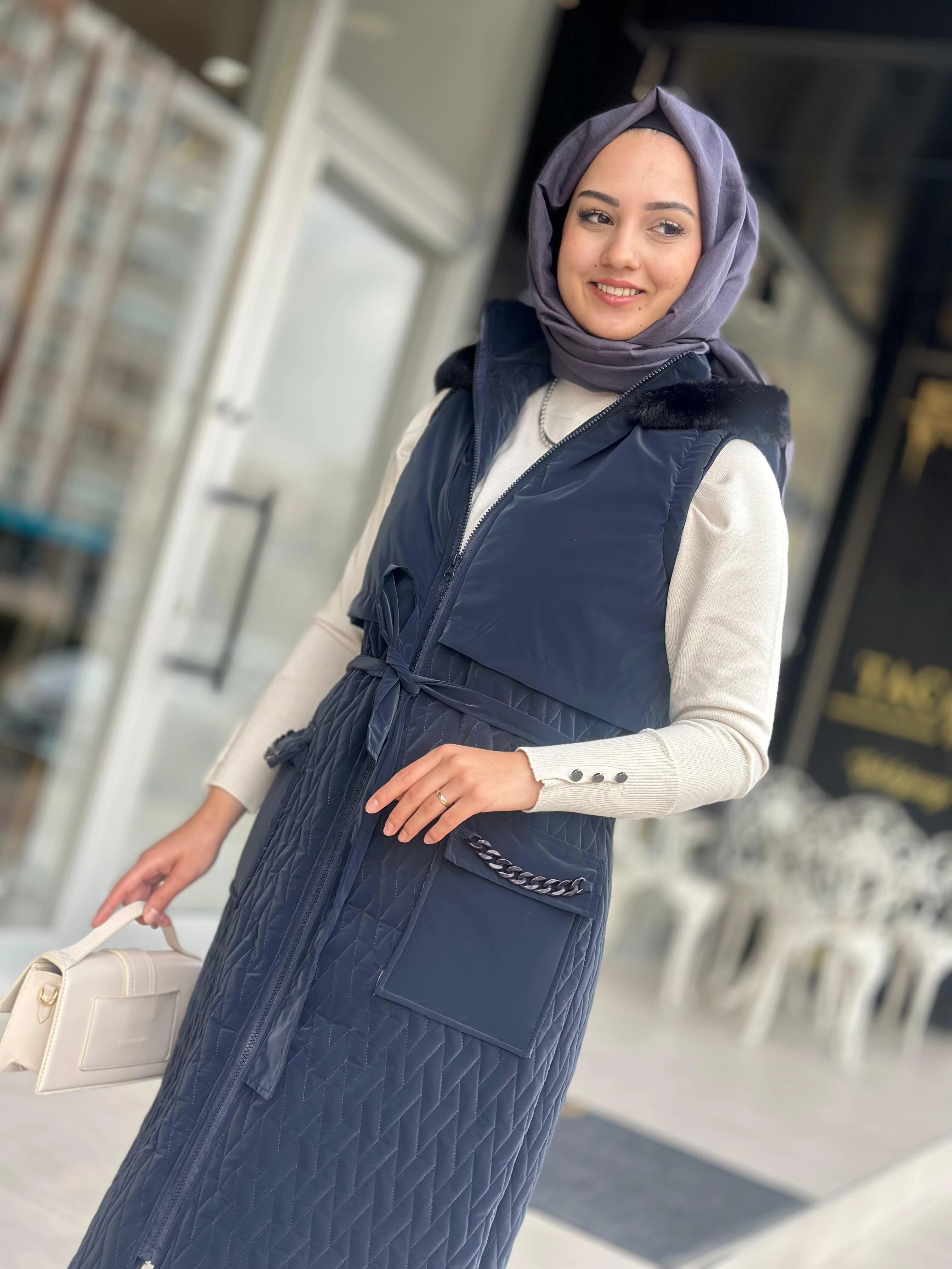 Kürk Ve Cep Det.Yelek-Tac 26200