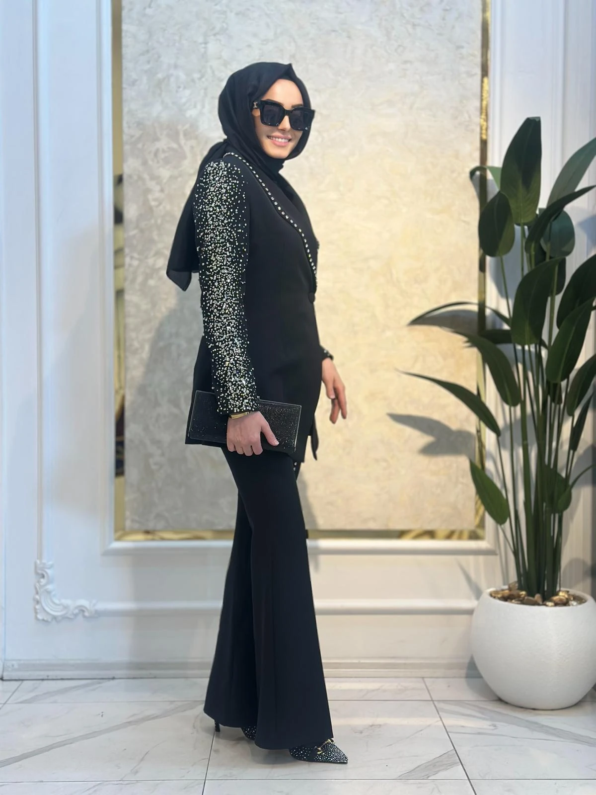 Kolları Taşlı Takım-Tac 1064