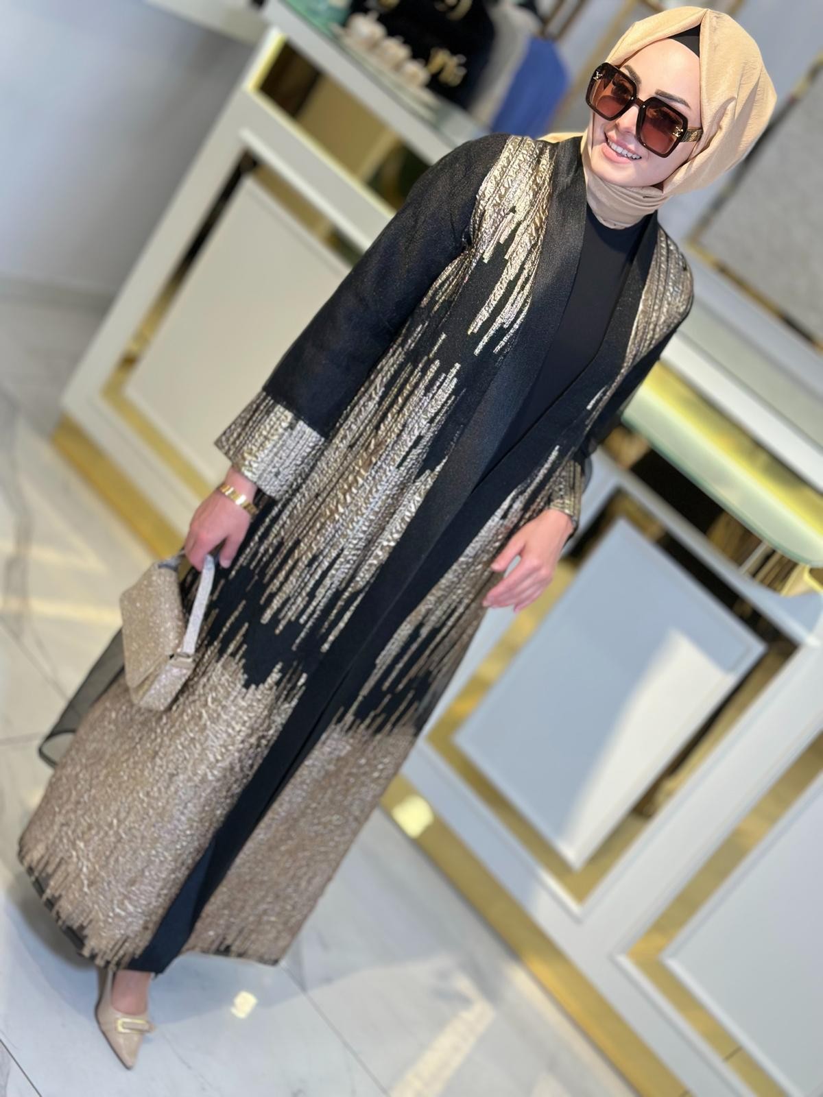 Tül Abaya-Tac 1214
