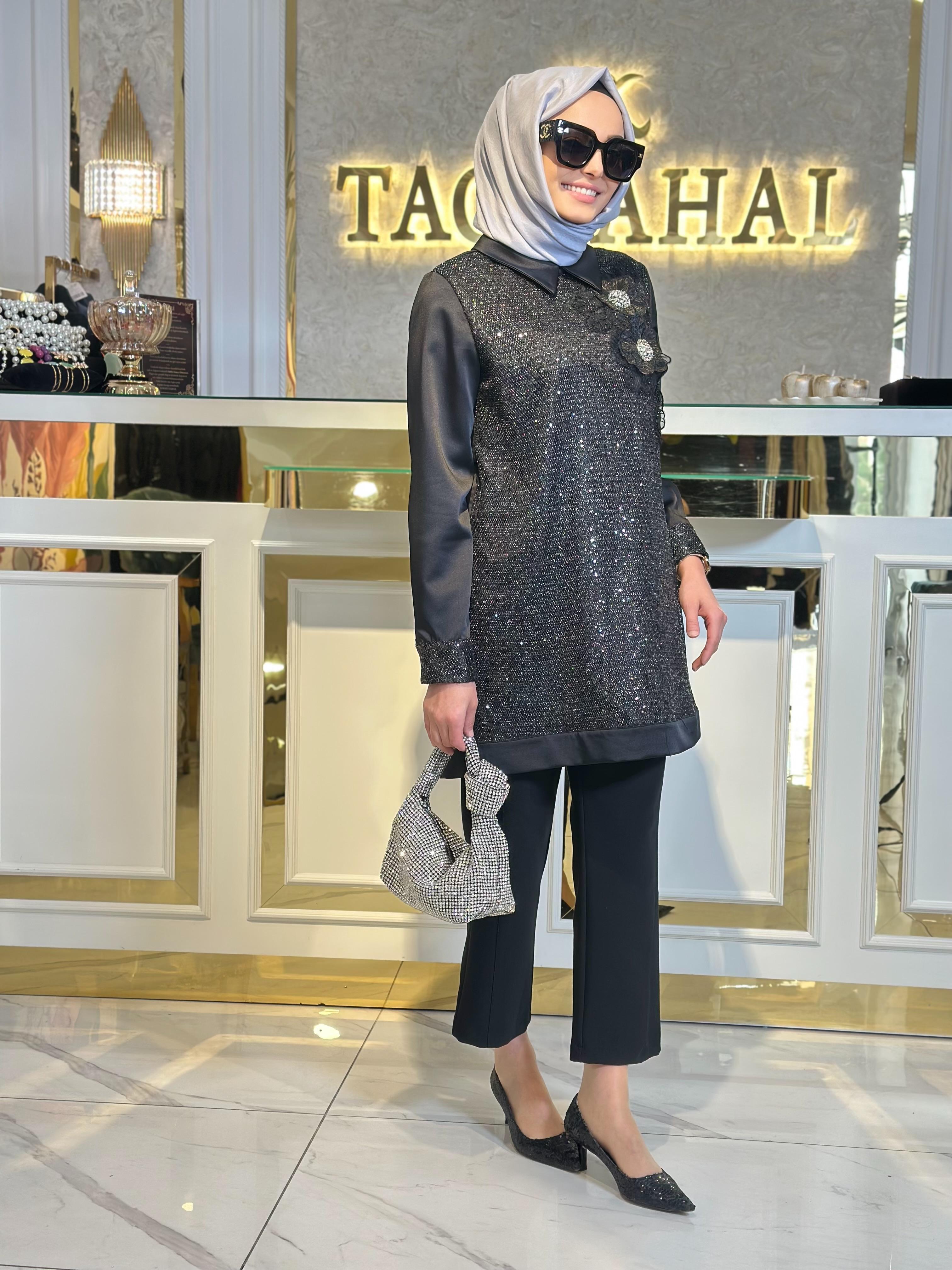 Çiçek Ve File Det.Tunik-Tac 3217