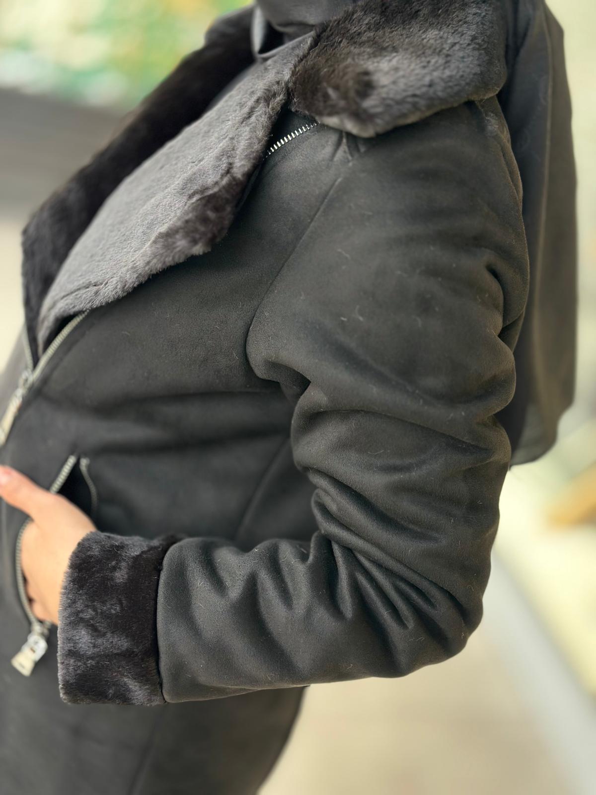 İçi Kürklü Biker Kaban-Tac 2014