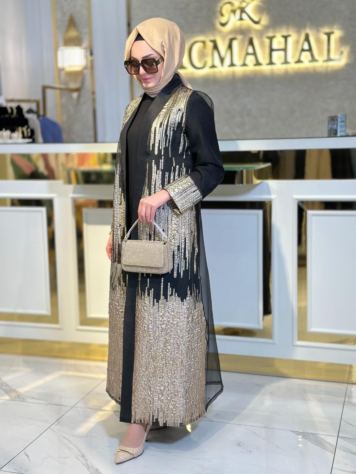 Tül Abaya-Tac 1214
