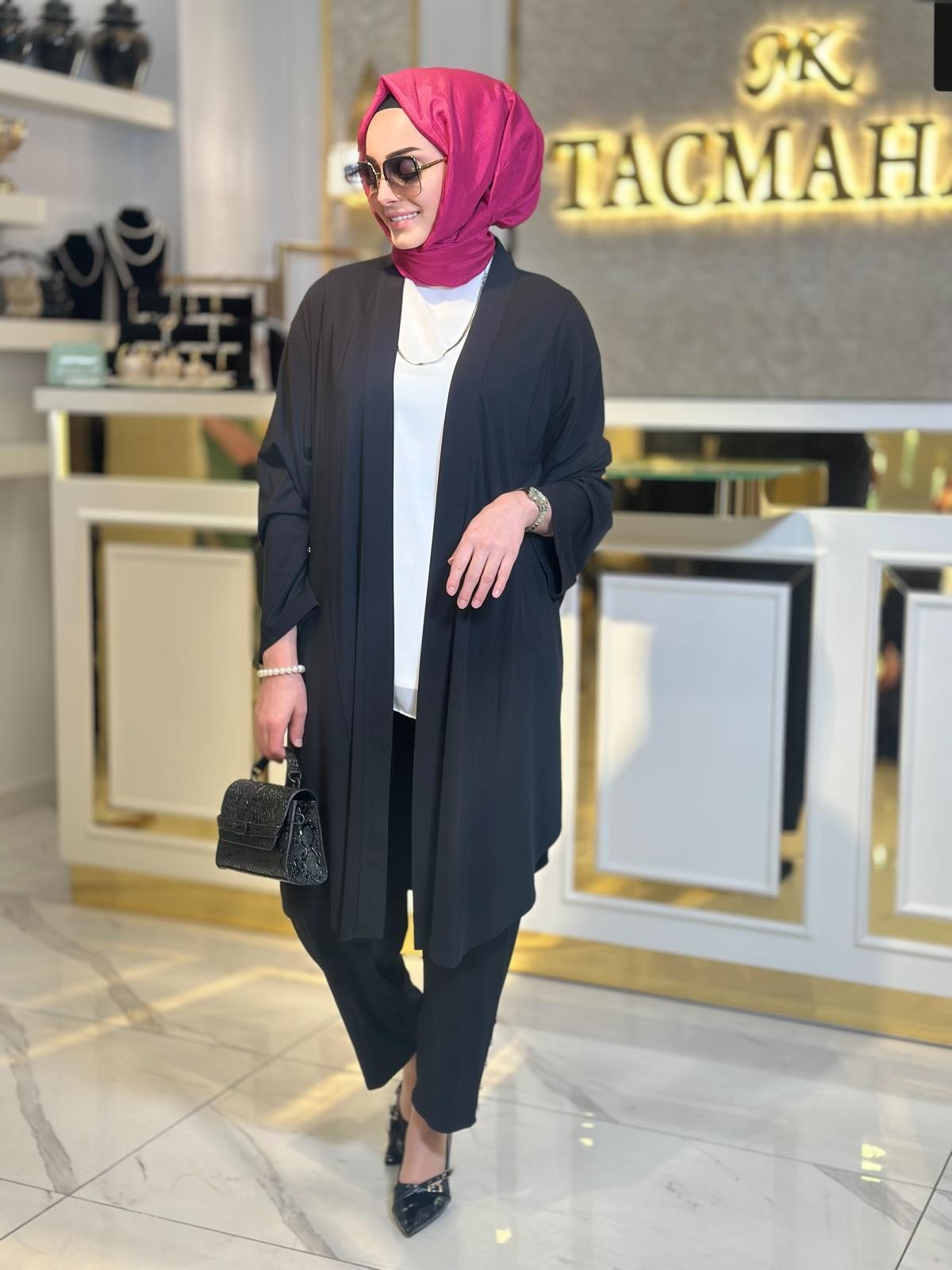 Yırtmaçlı Düğme Det.Takım-Tac 3051