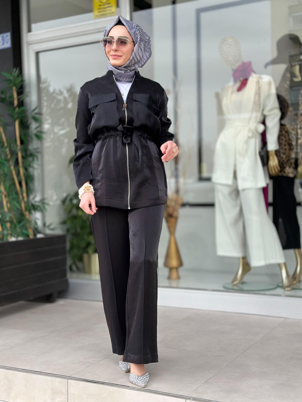Nuss Pant.Takım-Tac 1044 - SİYAH