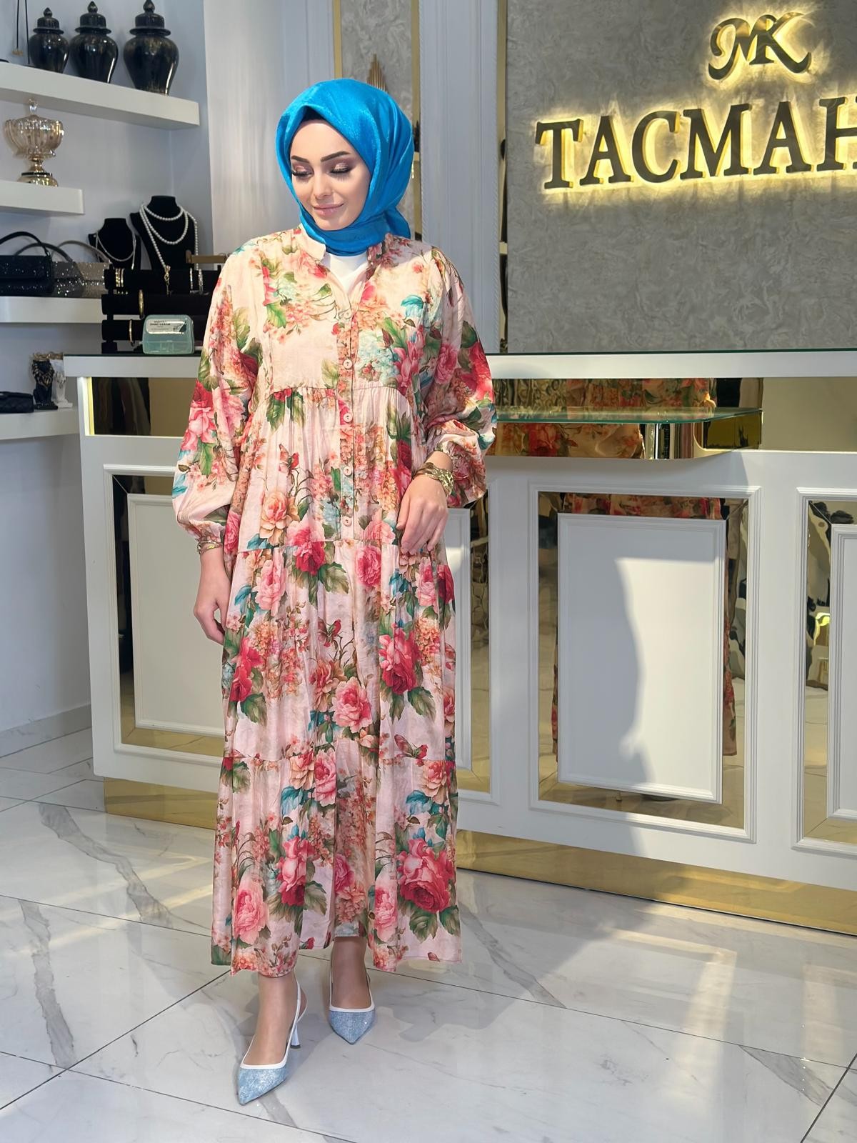 Gül Rüyası Elbise-Tac 2518