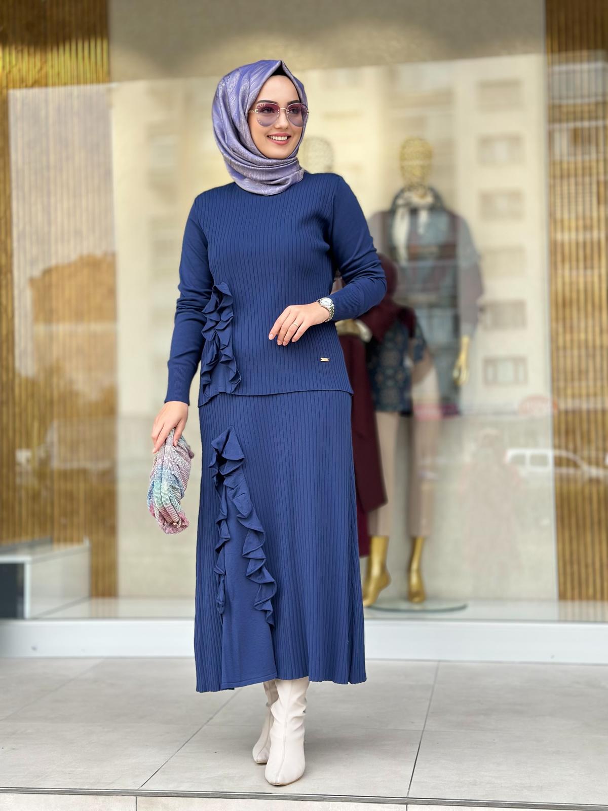 Fırfırlı Etek Takım-Tac 3081