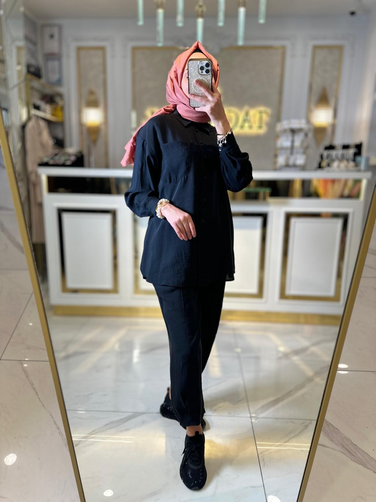 Nuss Pant.Takım-Tac 1046 - SİYAH