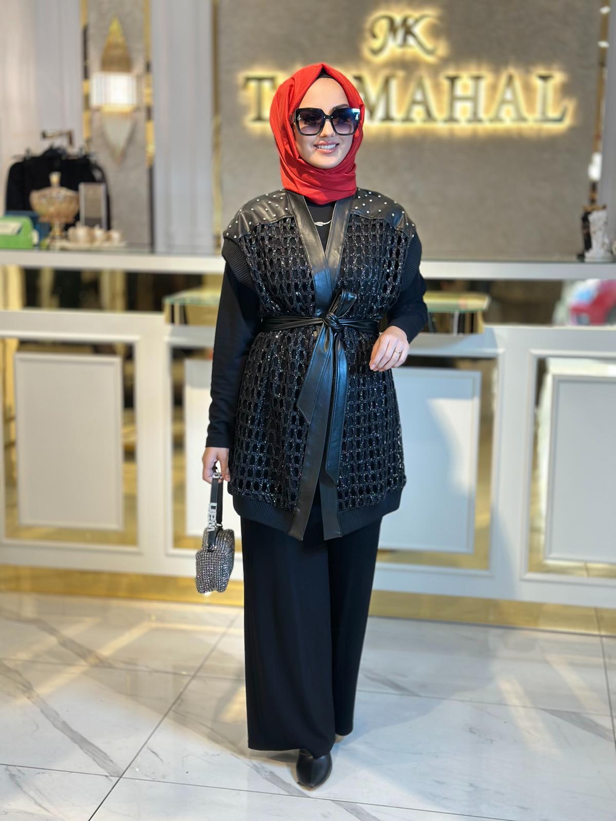 Taş Ve File Det.Yelek Takım-Tac 45817