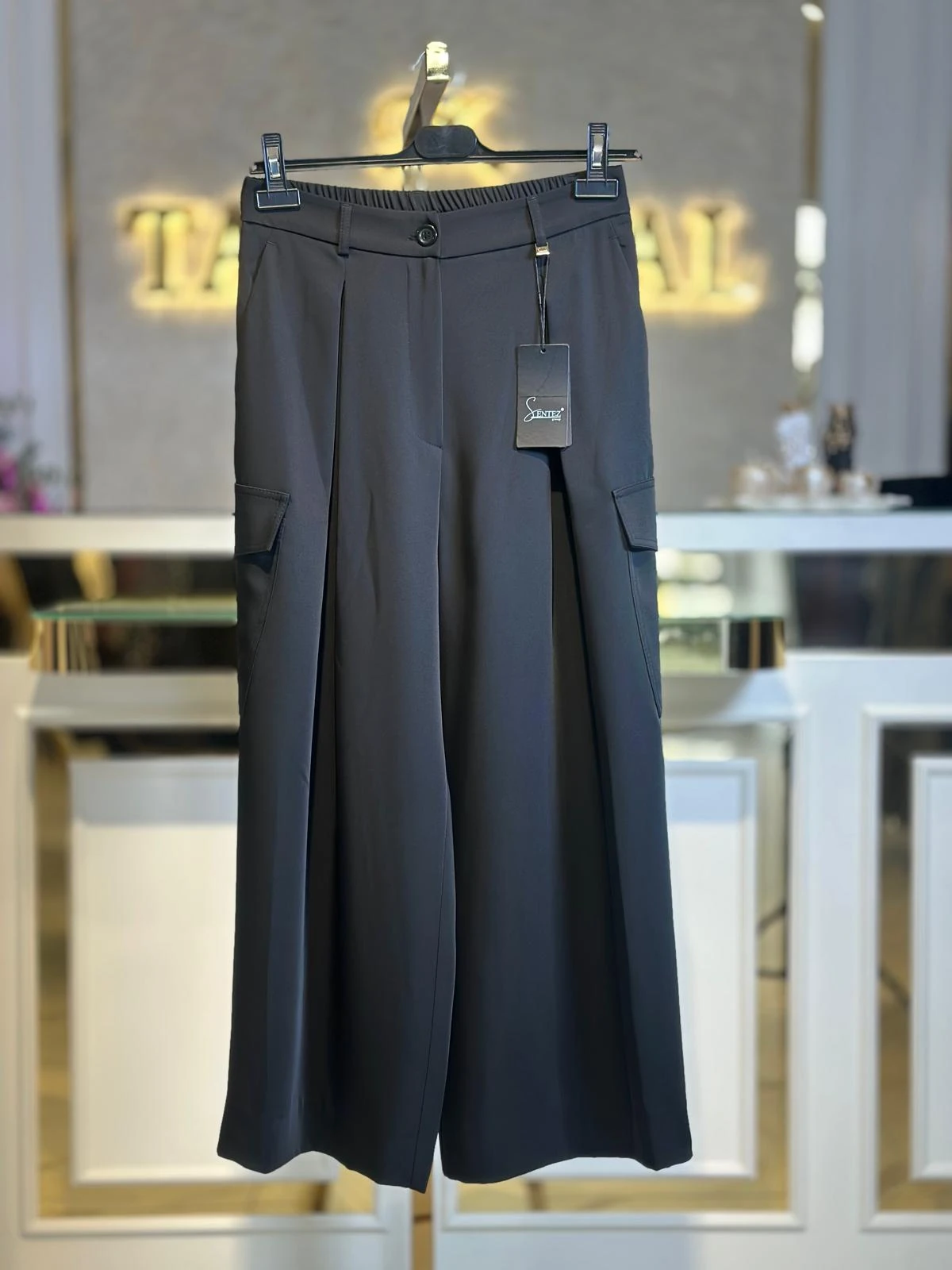 Larina Arkası Lastikli Pant.-Tac 5602