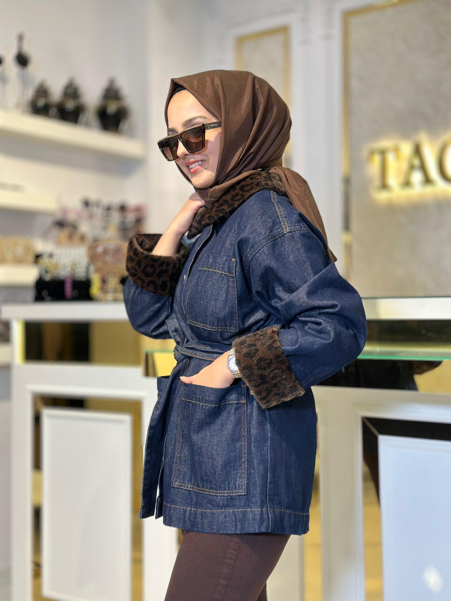 Leopar Det.Kot Ceket-Tac 35823