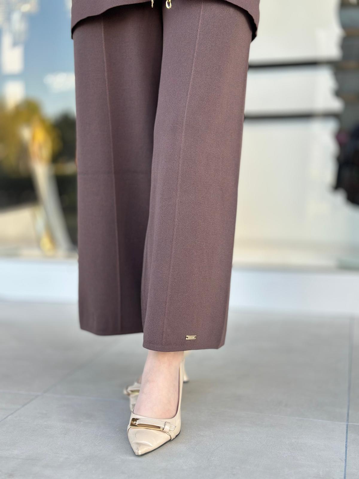 Bol Paça Pant.-Tac 3117 - KAHVERENGİ