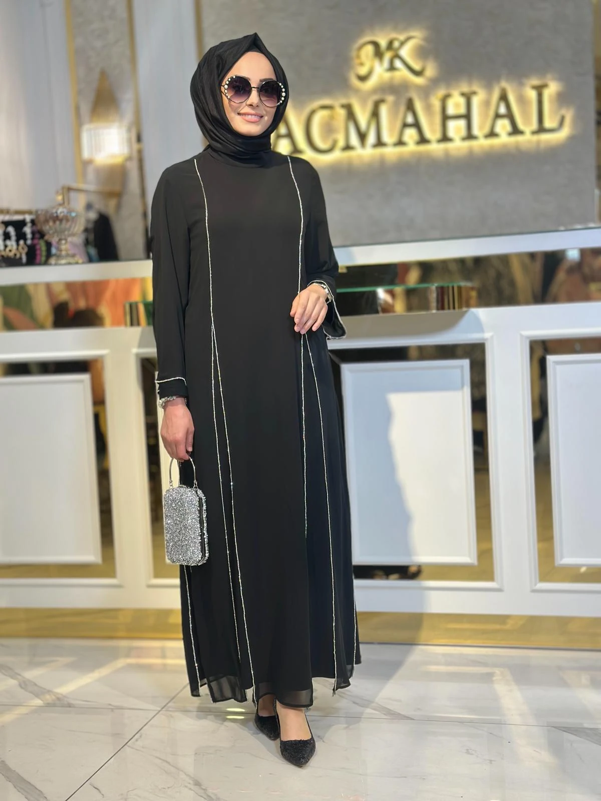 Taşlı Abiye-Tac 4337