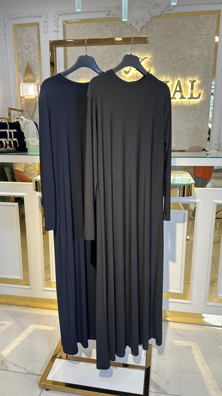 Büyük Beden İçlik Elbise-Tac 4021