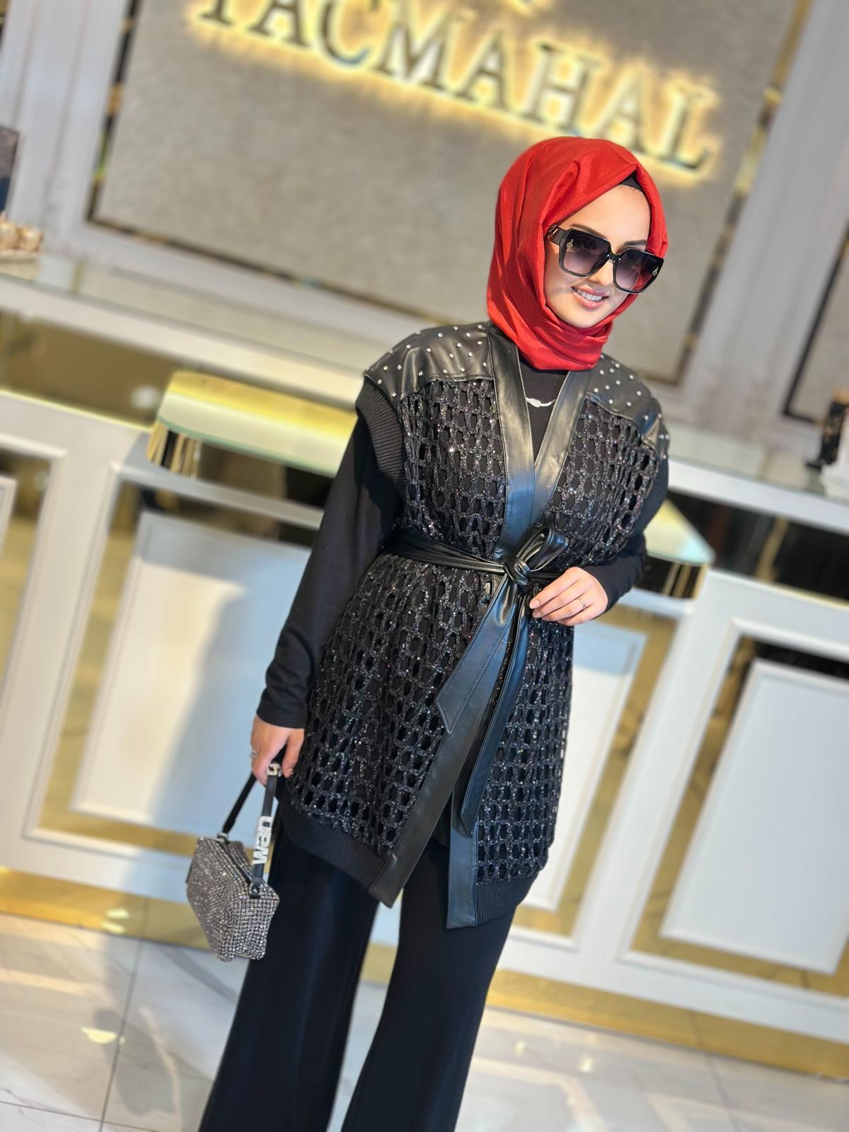 Taş Ve File Det.Yelek Takım-Tac 45817