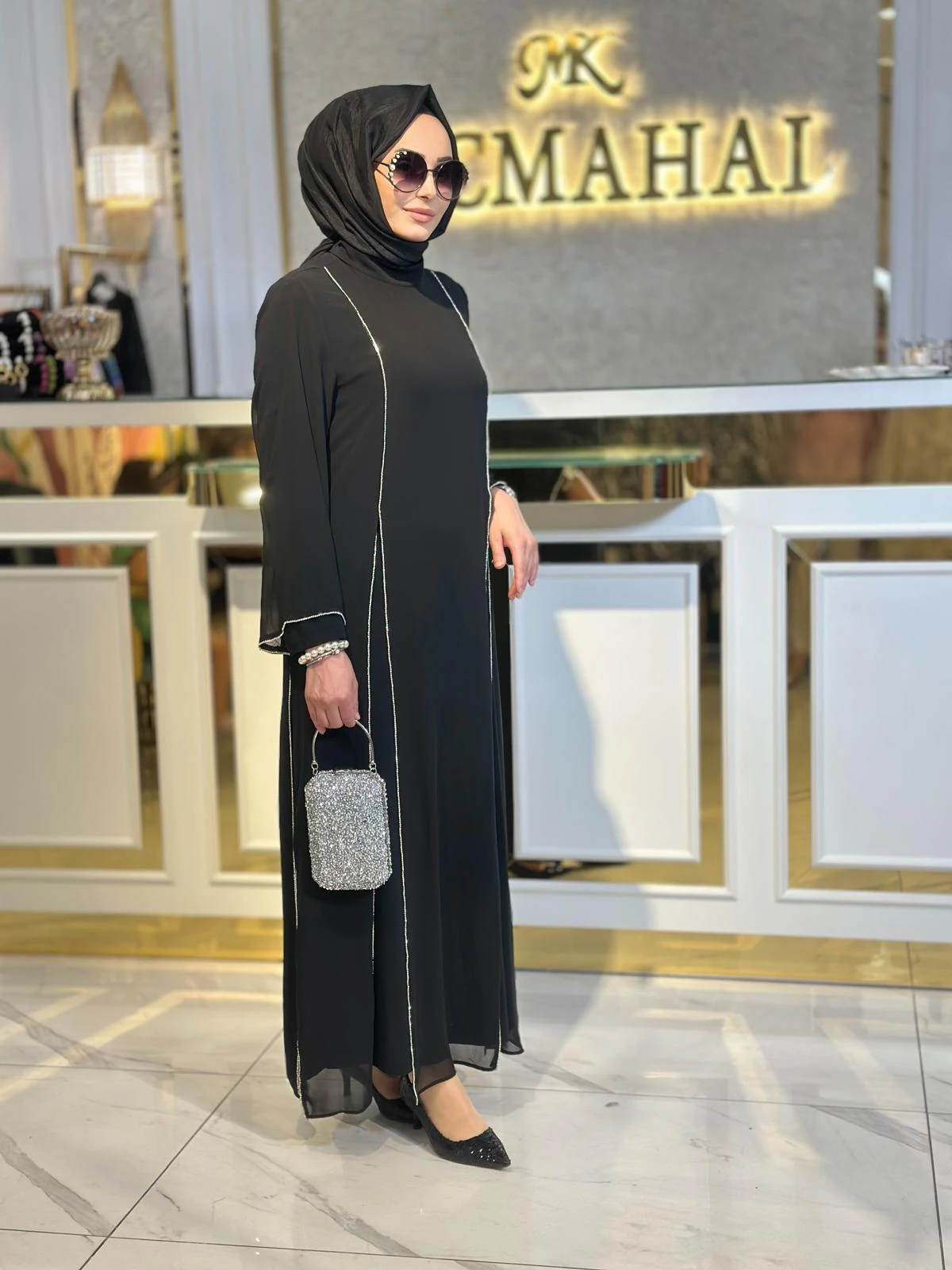 Taşlı Abiye-Tac 4337