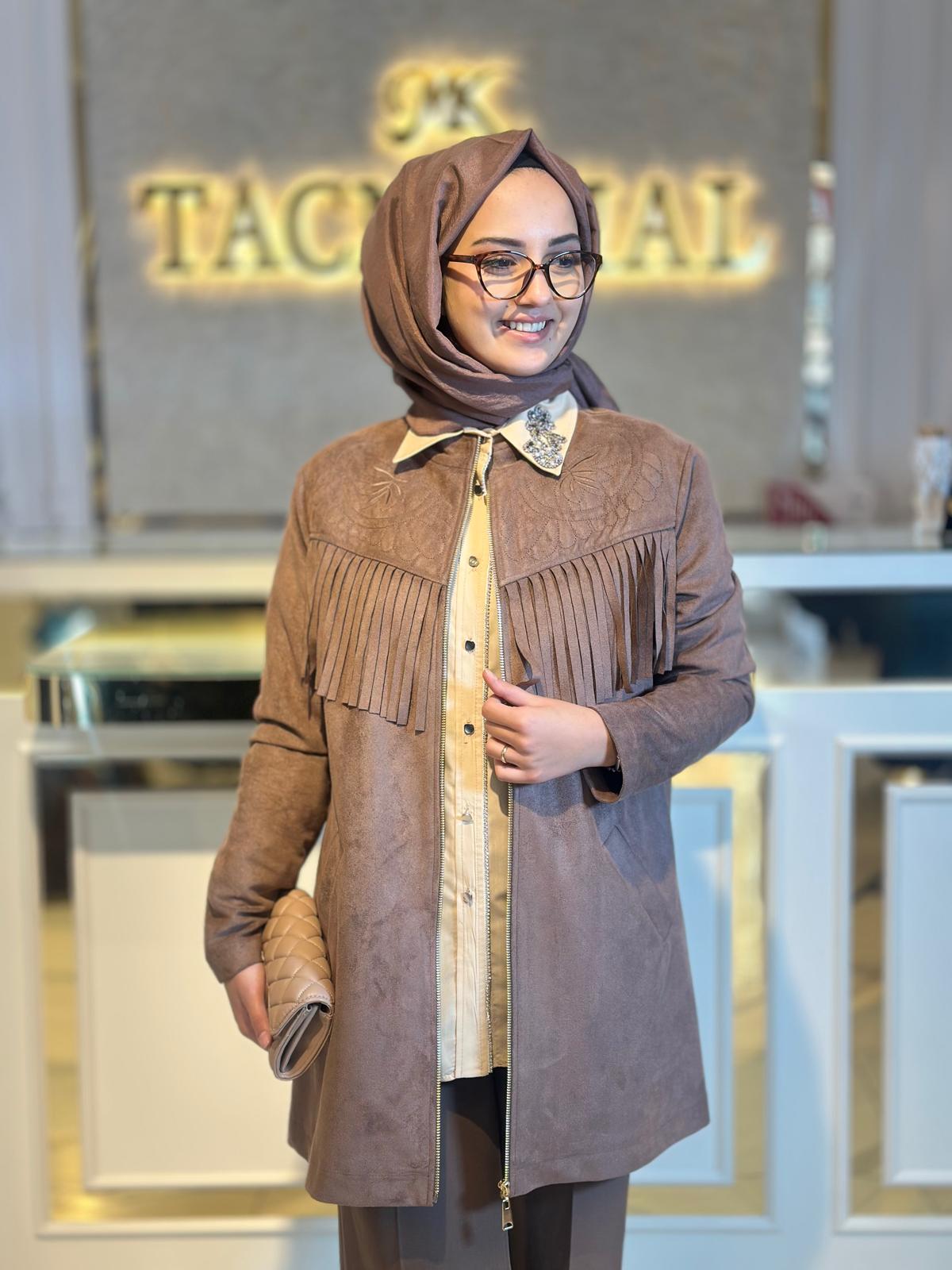 Nuss Ceket-Tac 6028 - VİZON