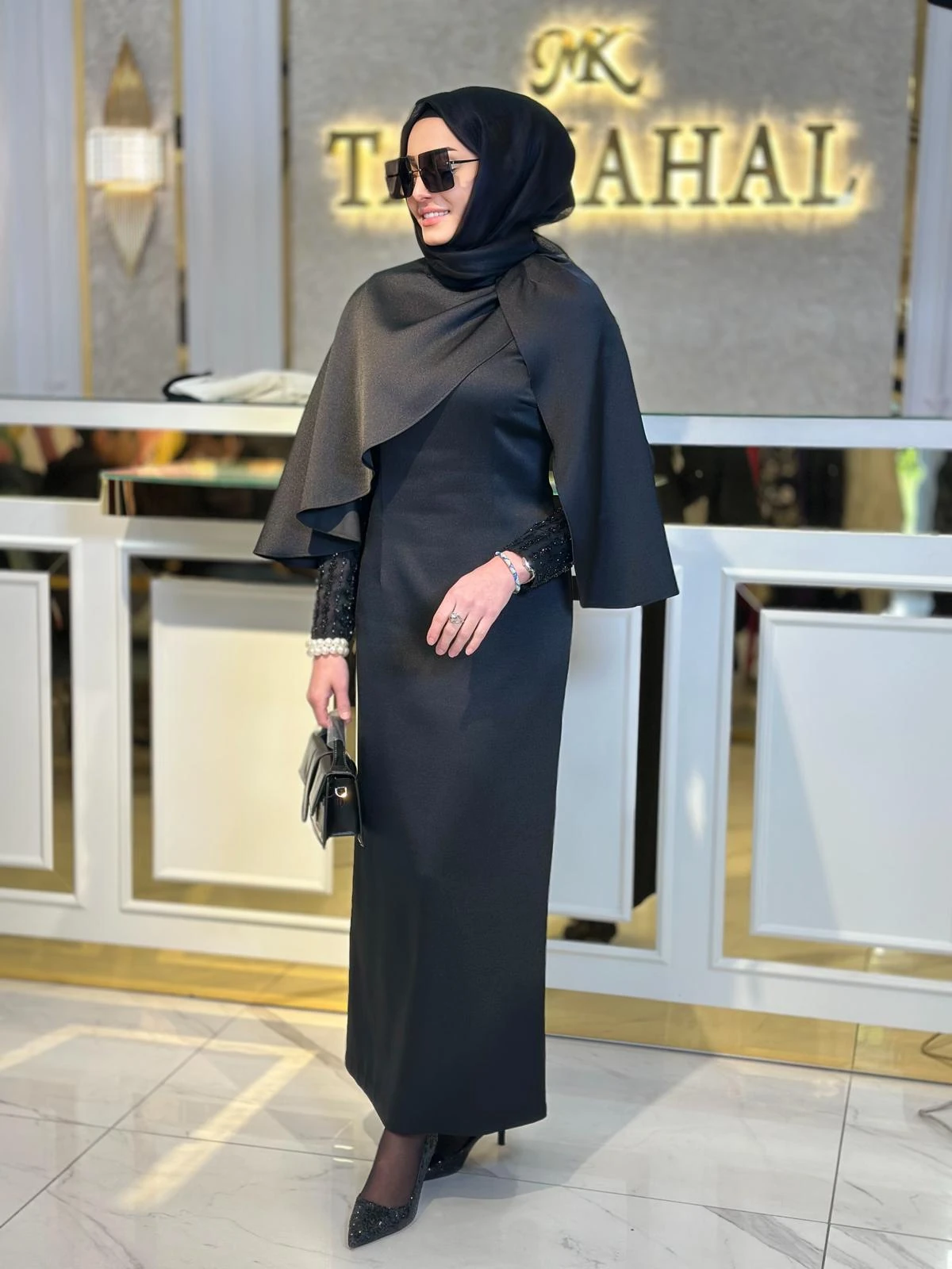 Kolu Taşlı Abiye-Tac 5008