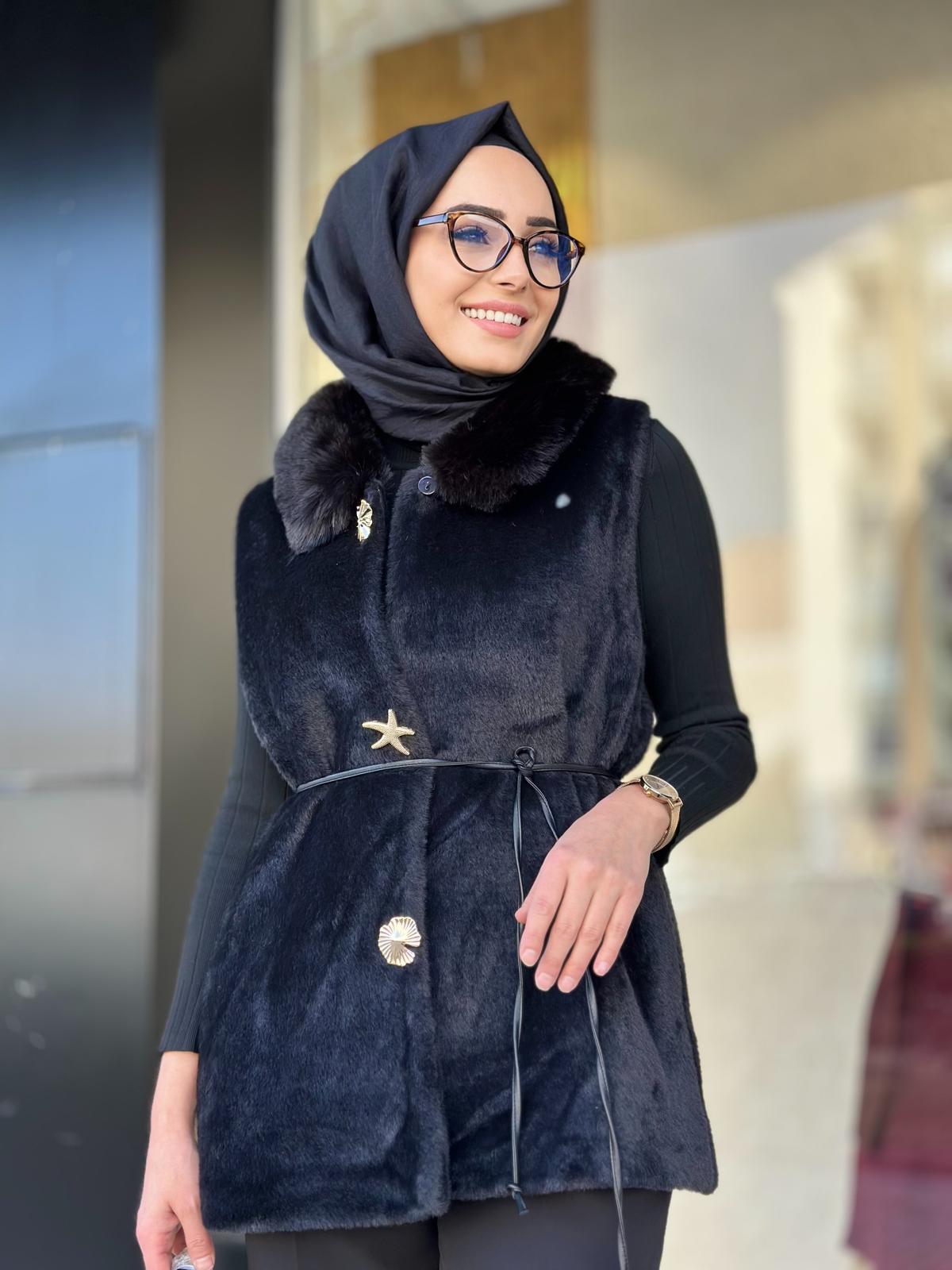 Angora Yelek-Tac 9035