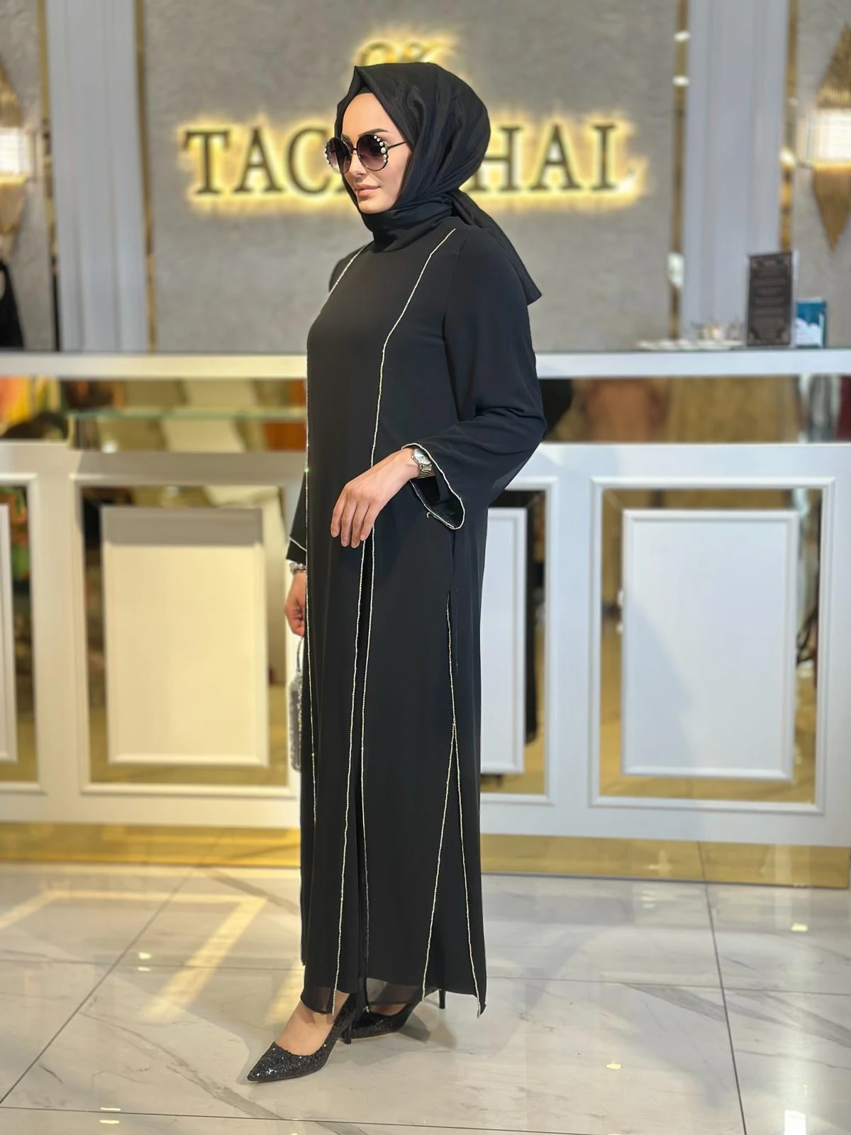 Taşlı Abiye-Tac 4337