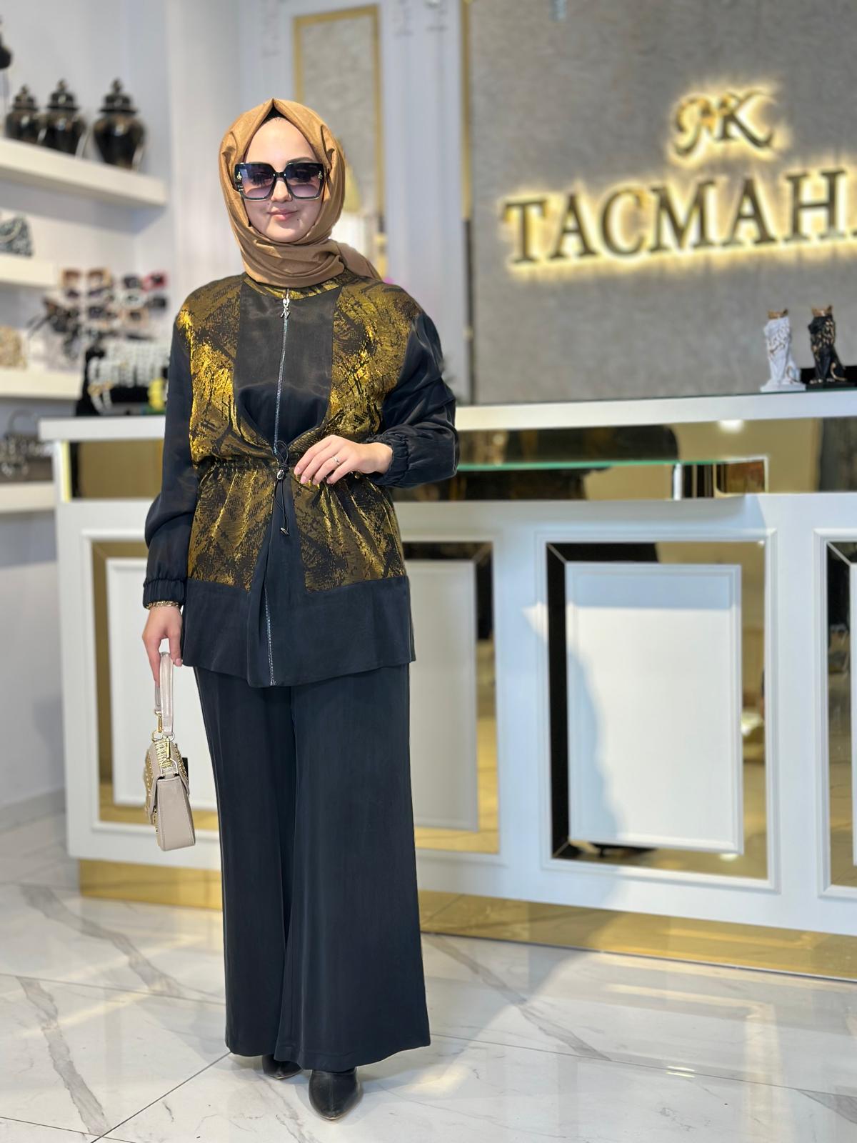 Nuss Pant.Takım-Tac 1002 - YAĞ YEŞİLİ