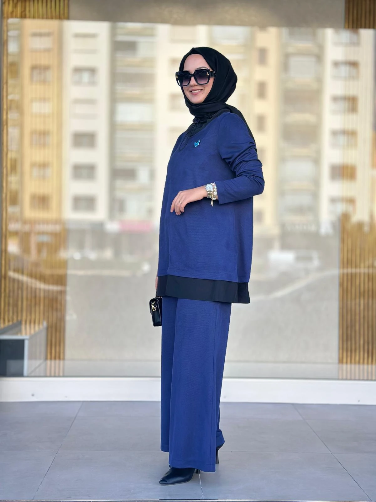 Nuss Pant.Takım-Tac 1008 - İNDİGO