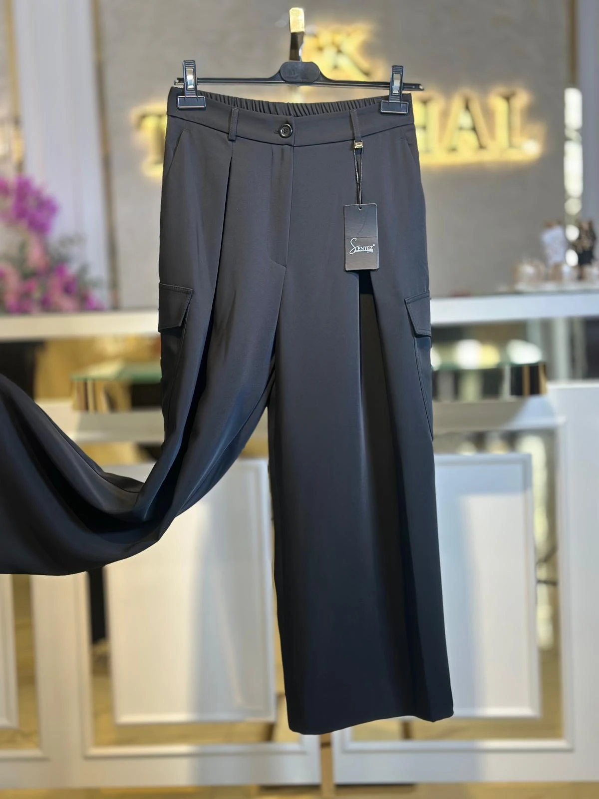 Larina Arkası Lastikli Pant.-Tac 5602
