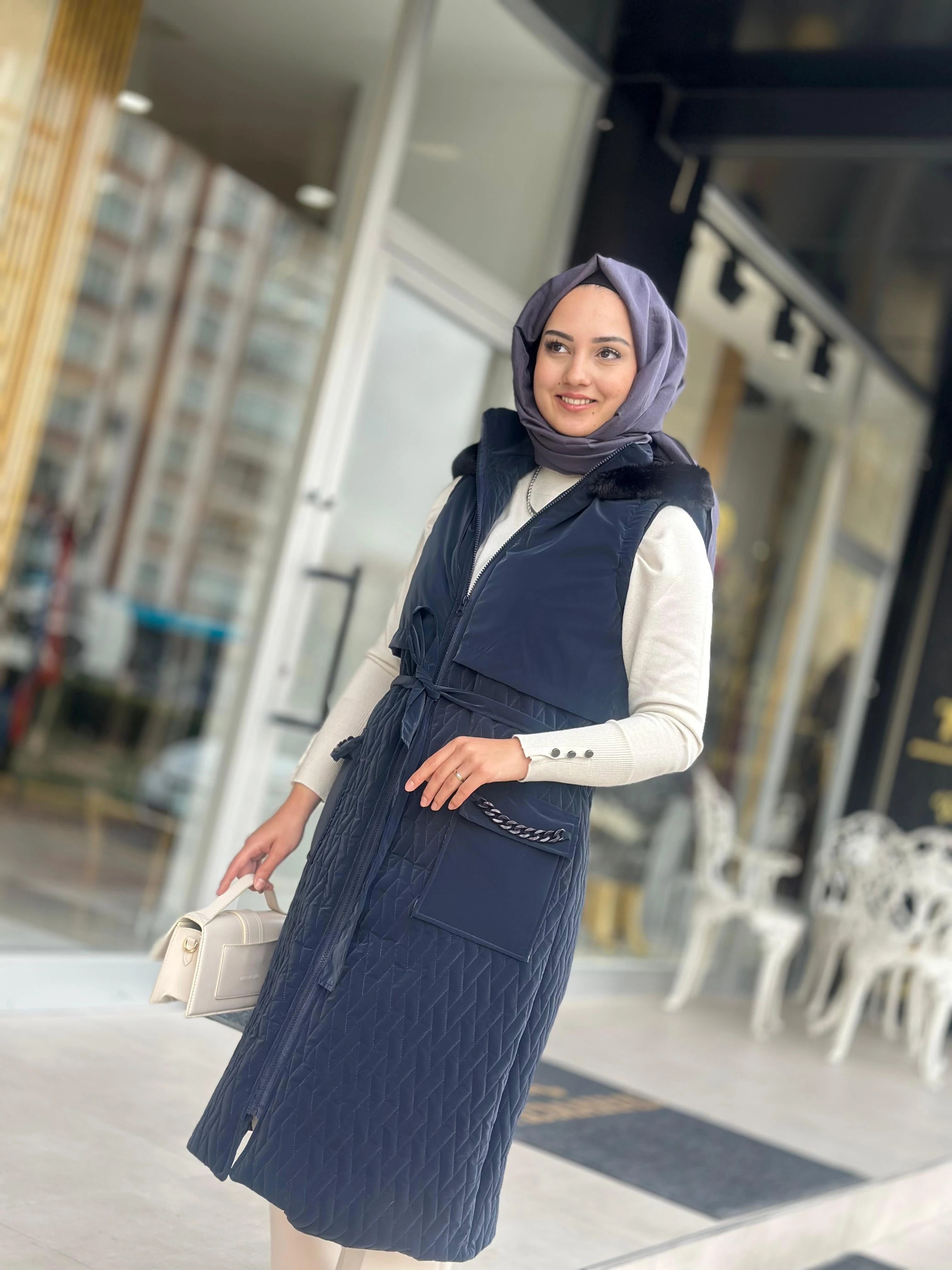 Kürk Ve Cep Det.Yelek-Tac 26200