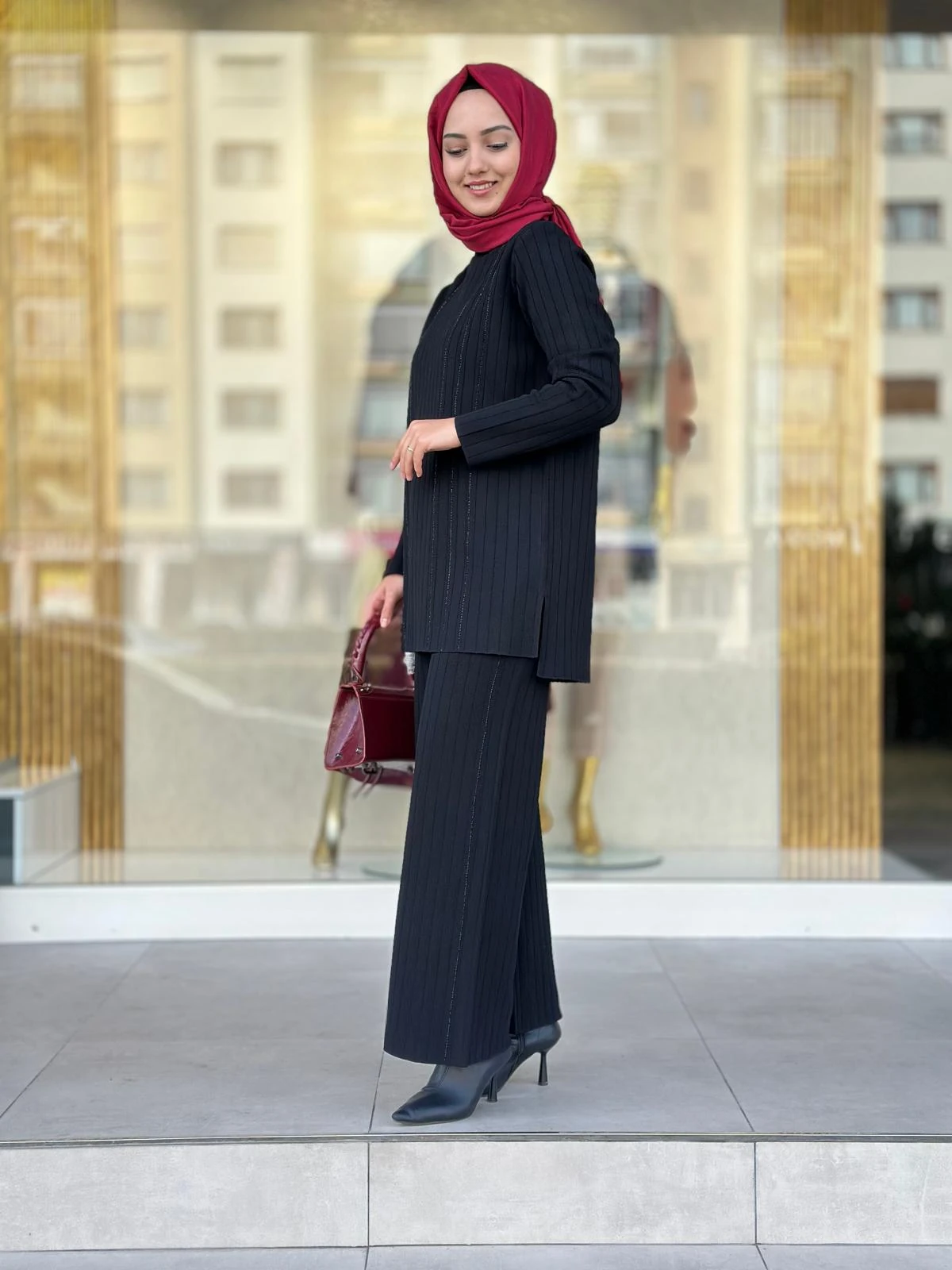 Nuss Pant.Takım-Tac 1355 - SİYAH