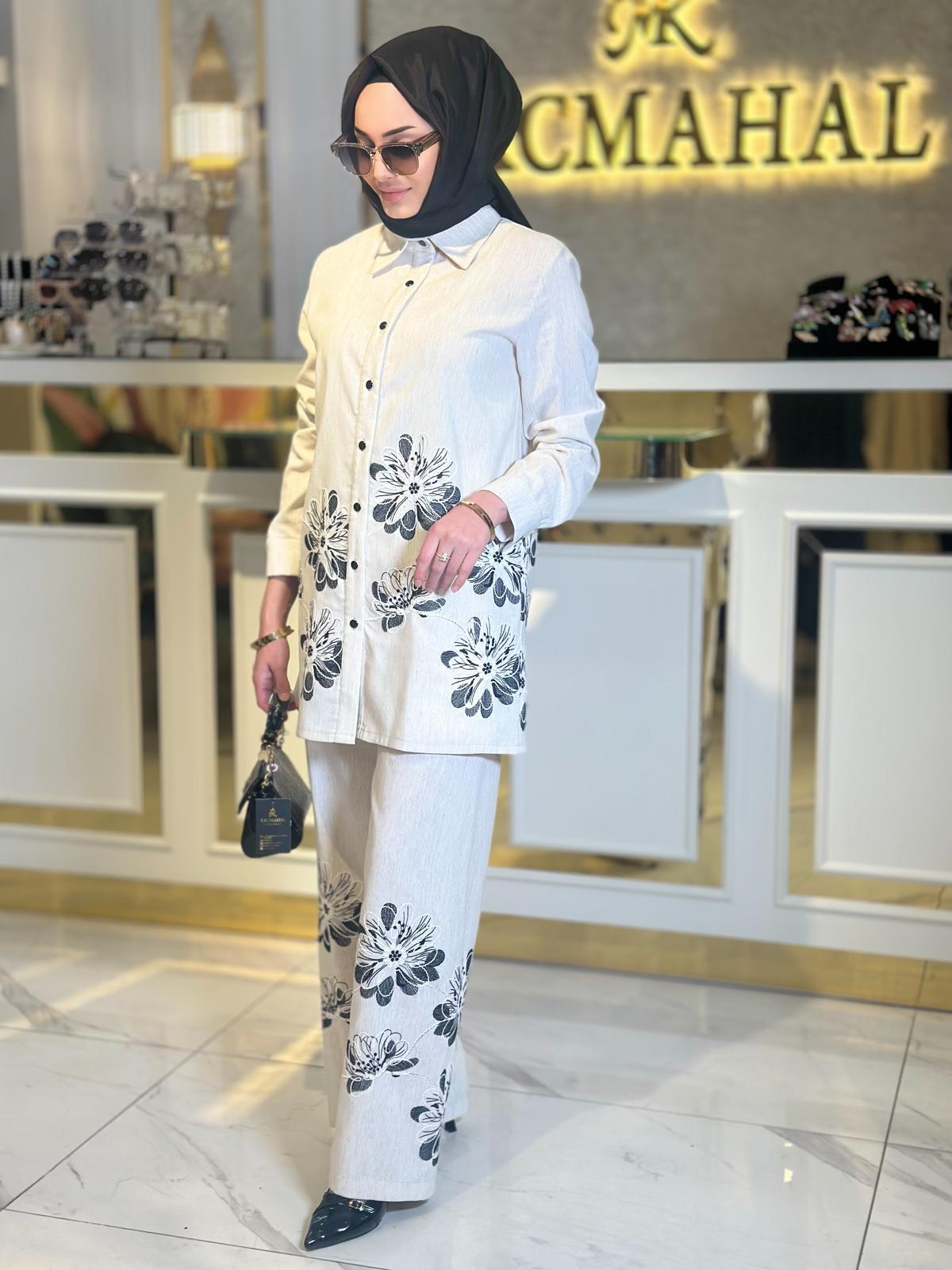 Desenli Keten Takım-Tac 3190