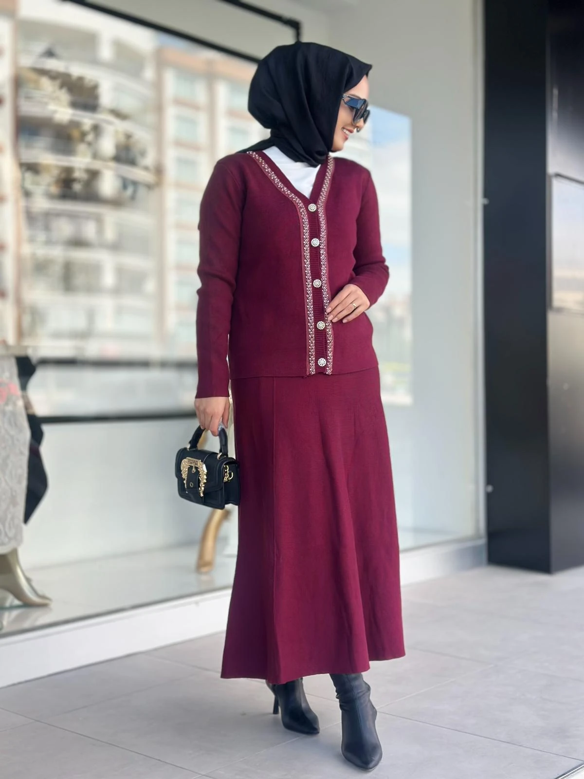 Gloria Takım-Tac 4011 - BORDO