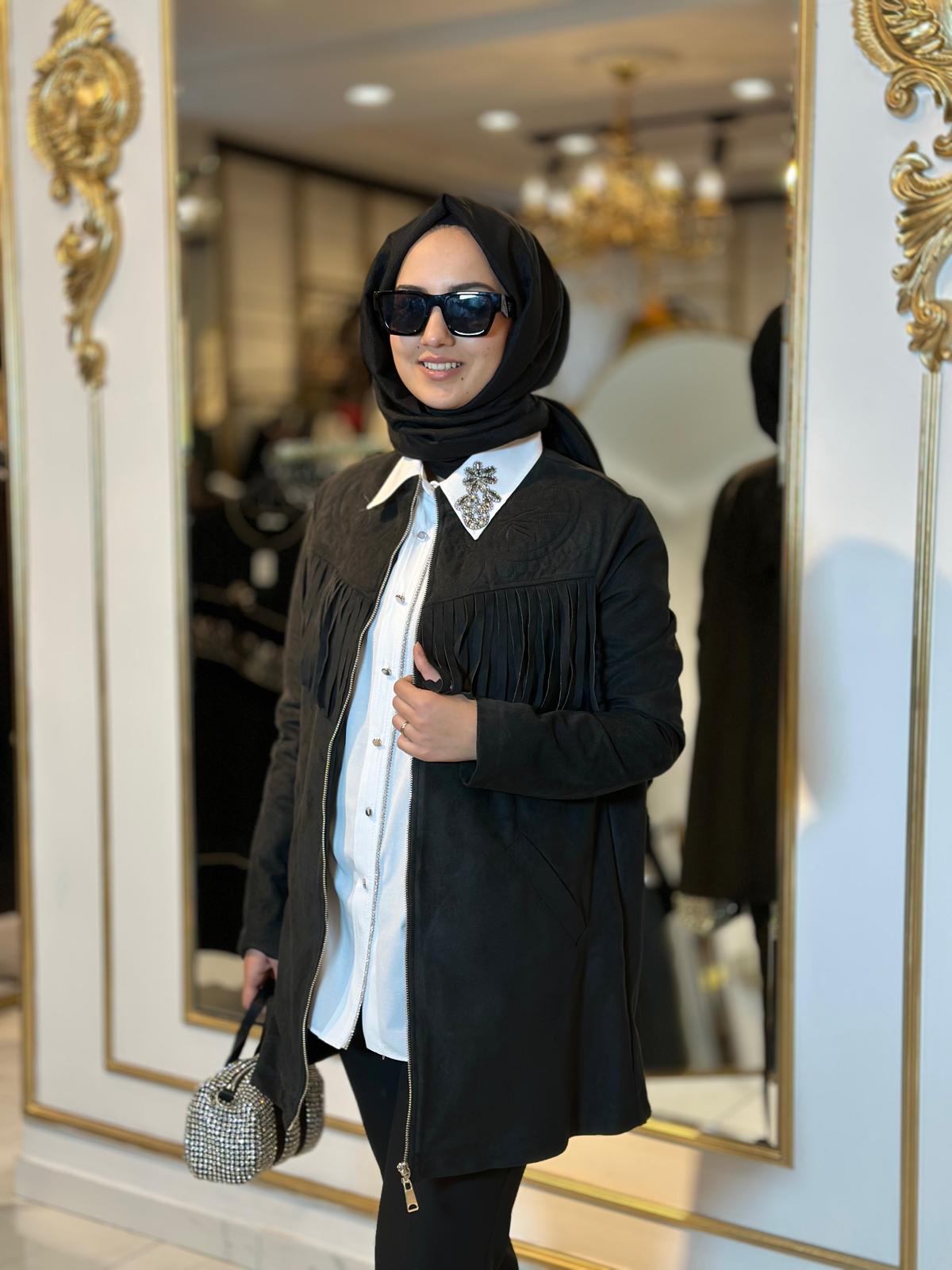 Nuss Ceket-Tac 6028 - SİYAH