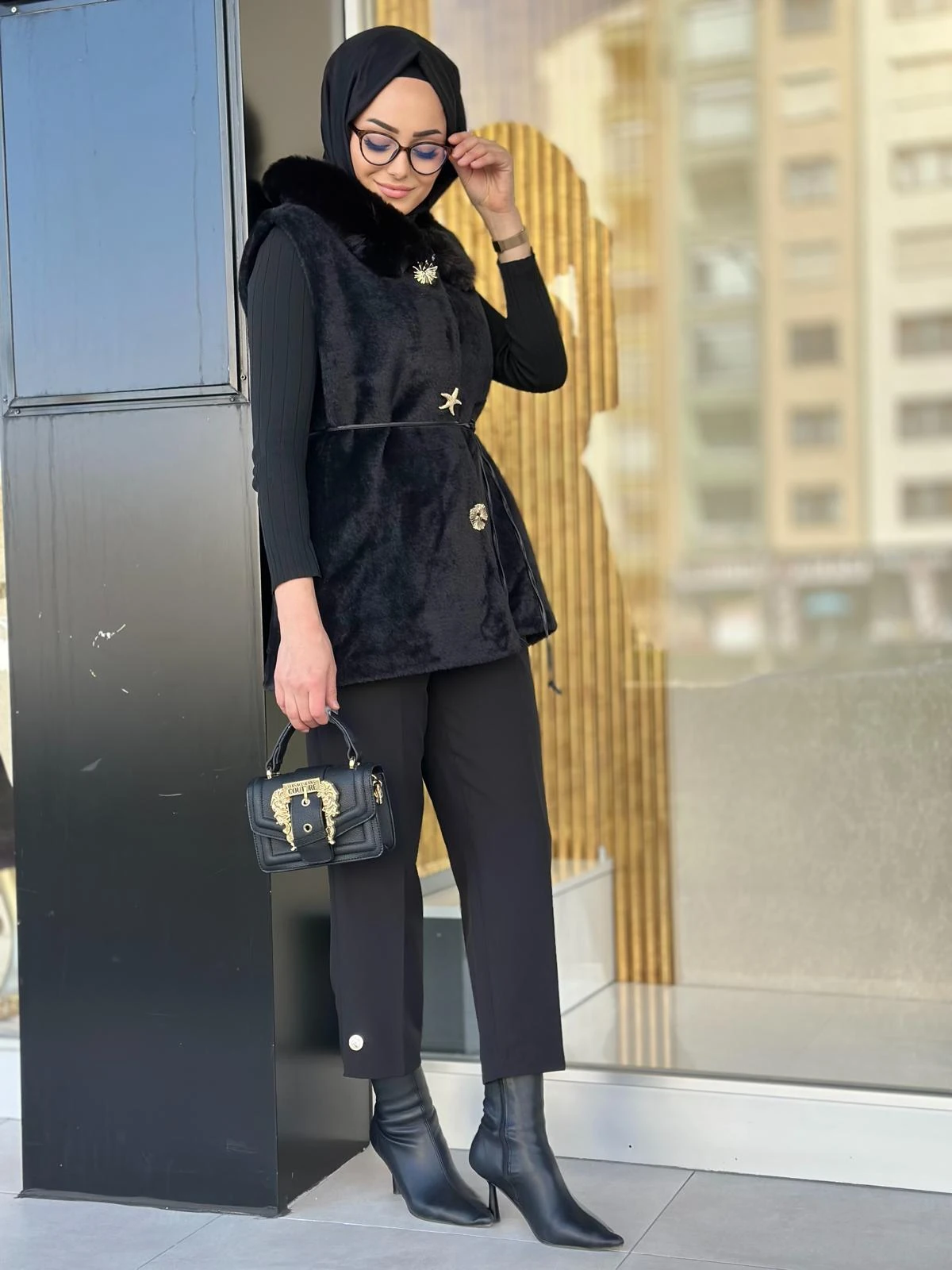 Angora Yelek-Tac 9035