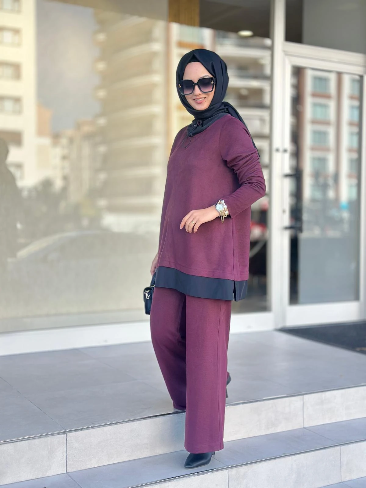 Nuss Pant.Takım-Tac 1008 - BORDO