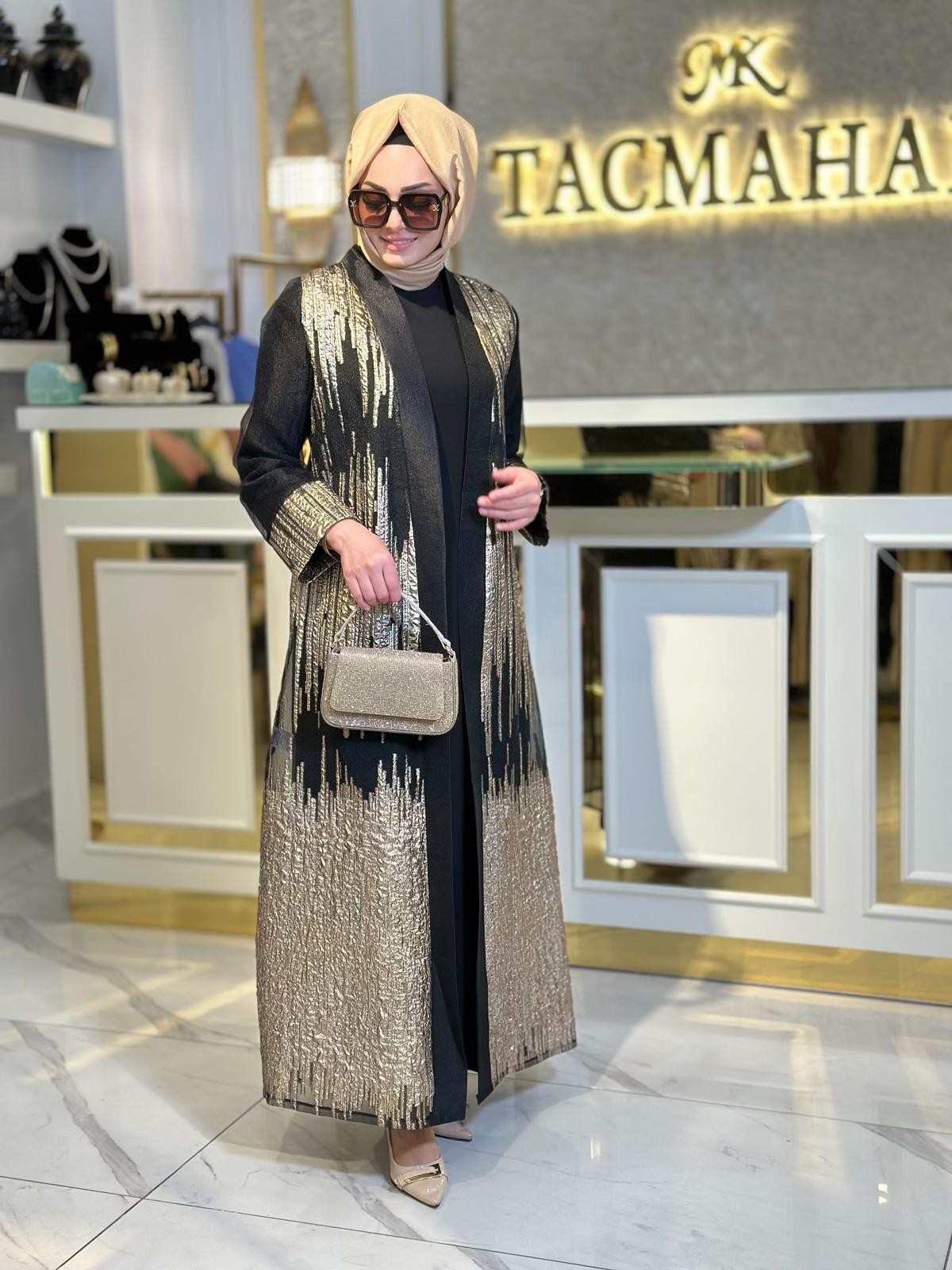 Tül Abaya-Tac 1214