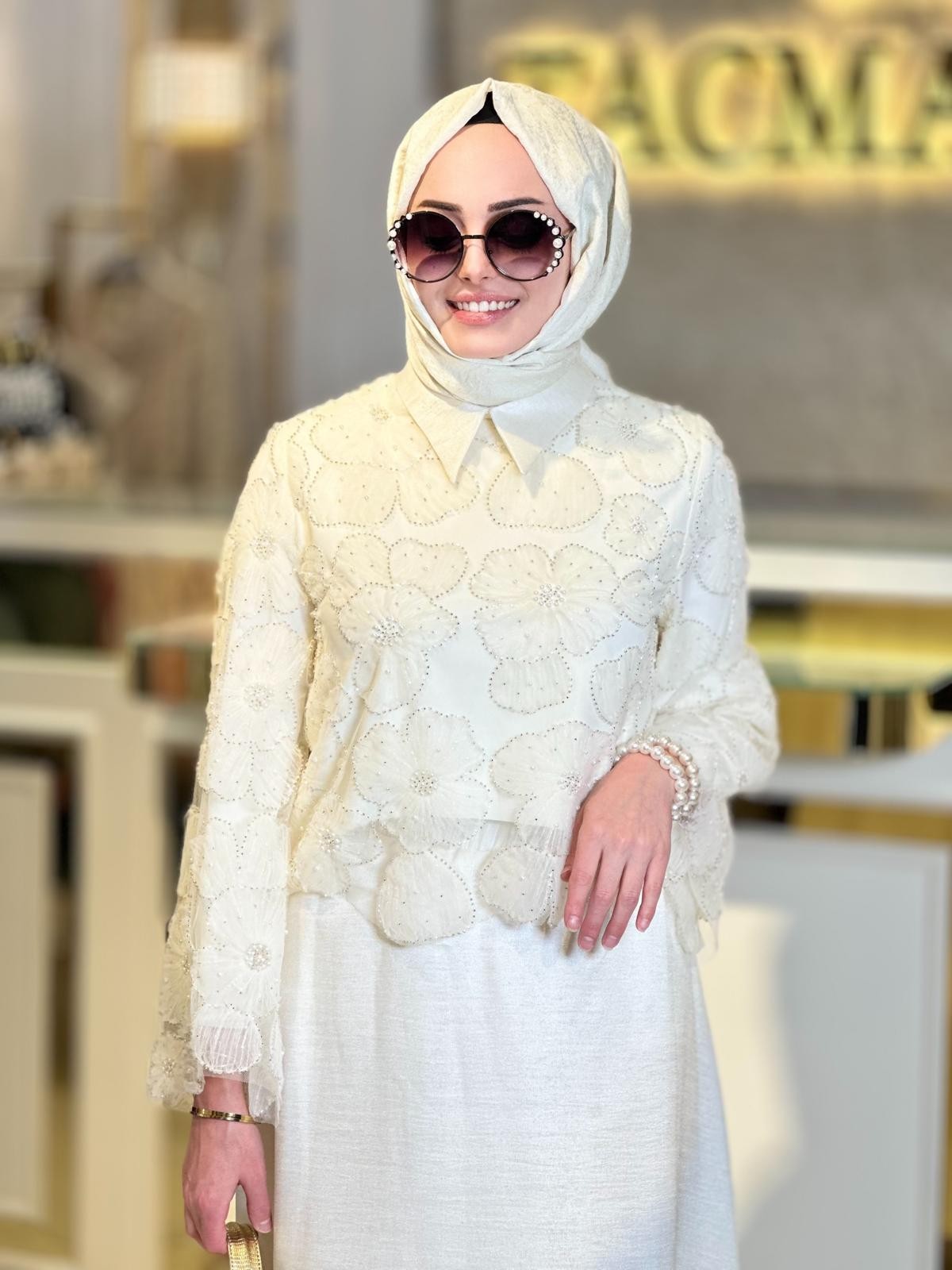 Dantelli Abiye Takım-Tac 1492