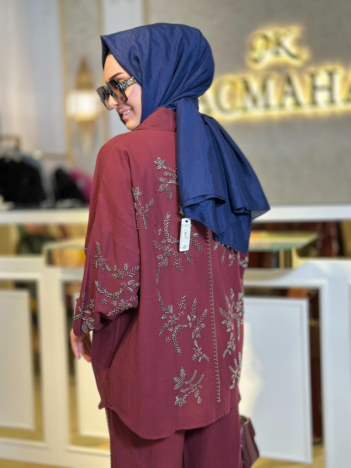 İşlemeli Kimono Takım-Tac 2021