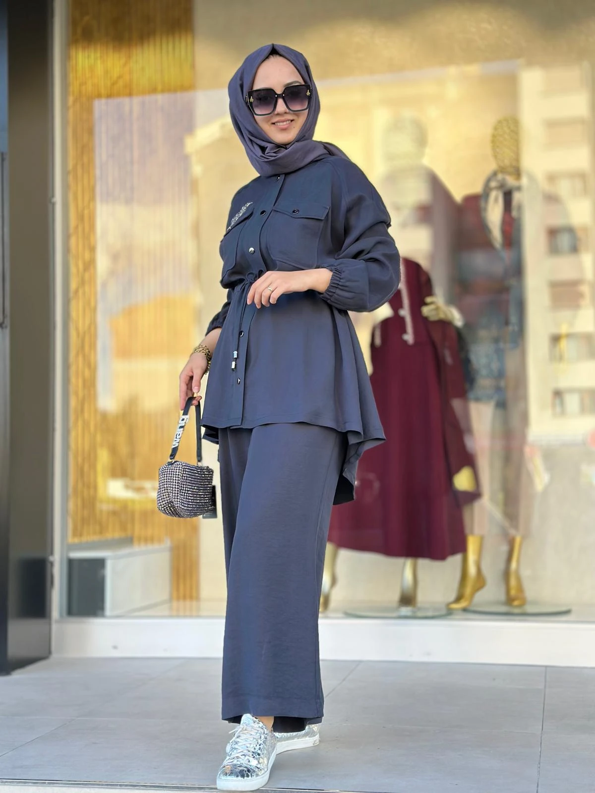 Nuss Pant.Takım-Tac 01022 - LACİVERT