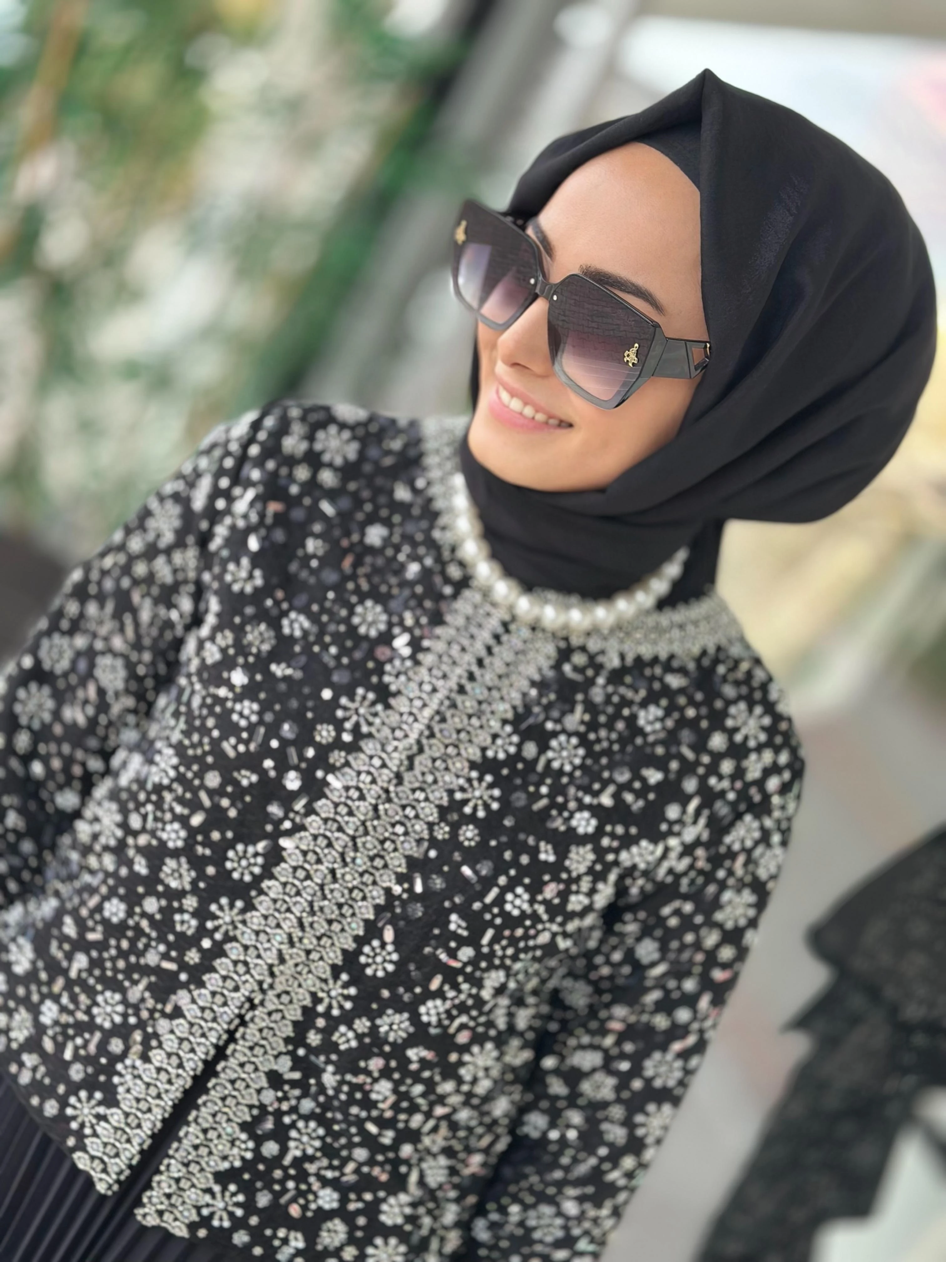 Boncuklu İthal Ceket-Tac 95153