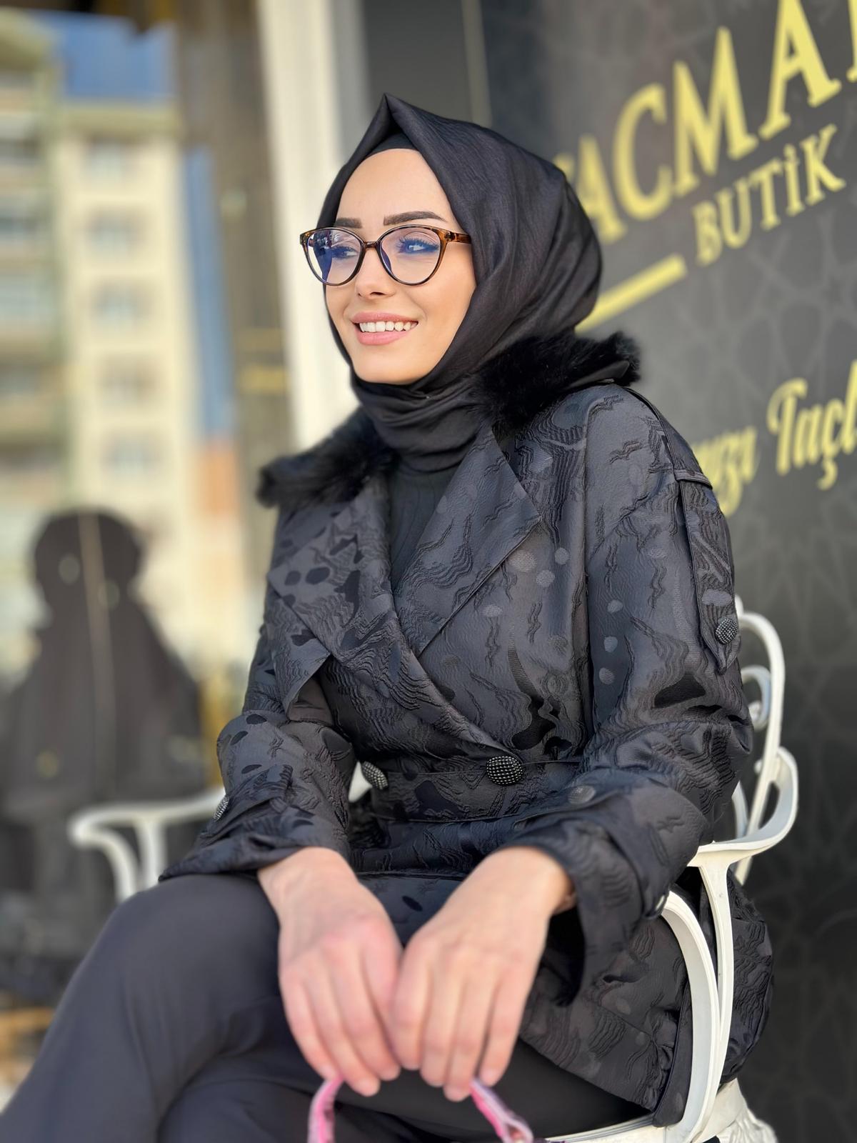 Yakası Kürklü Jakar Kap-Tac 7964