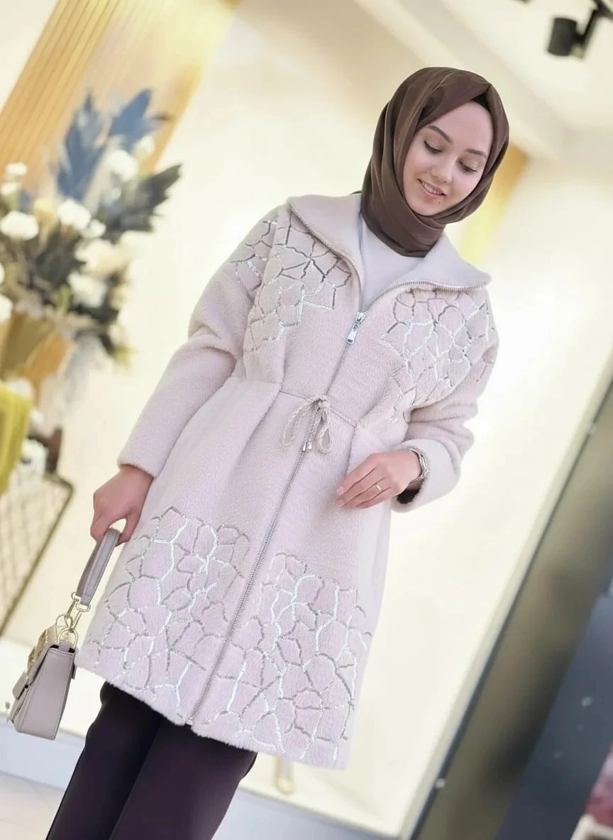 Angora Nakışlı Kürk-Tac 7067