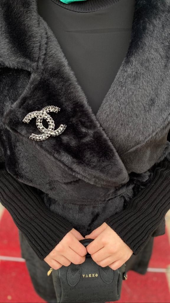 Tac 1100 Chanel Broşlu Angora