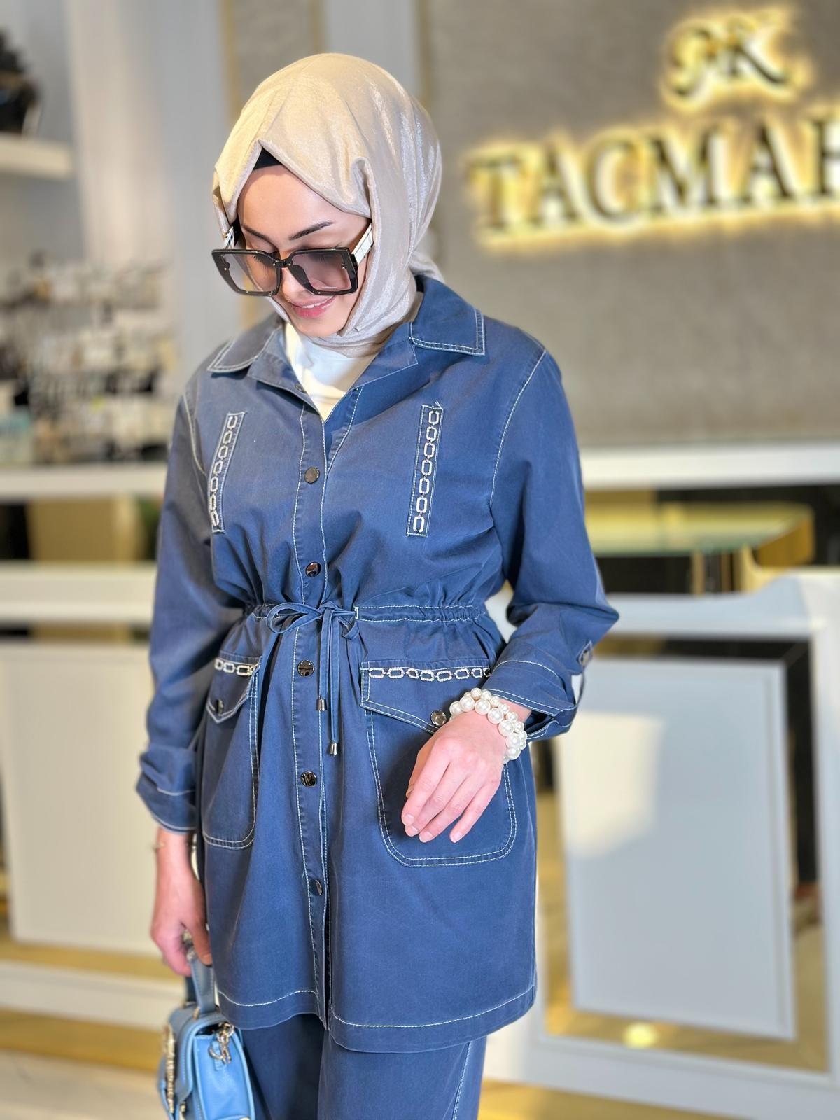 Kot Üçlü Takım-Tac 8516