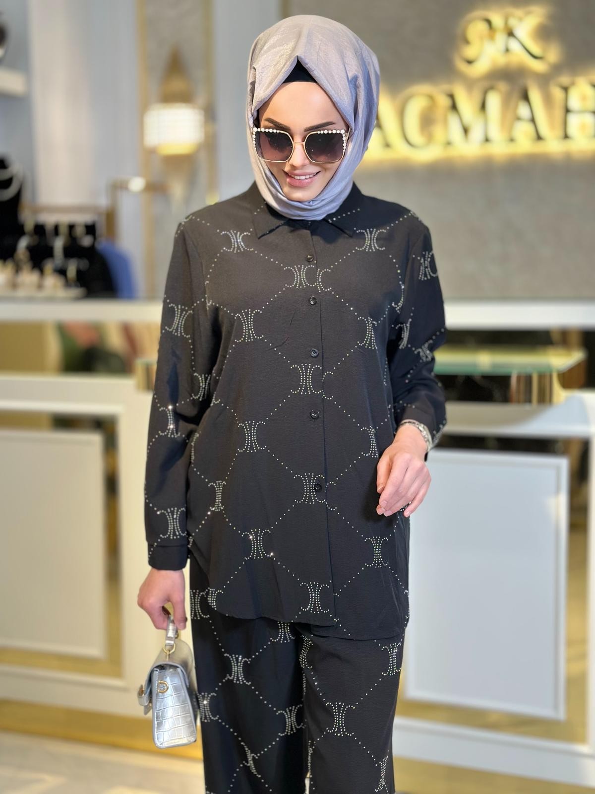 Taşlı İthal Takım-Tac 0090