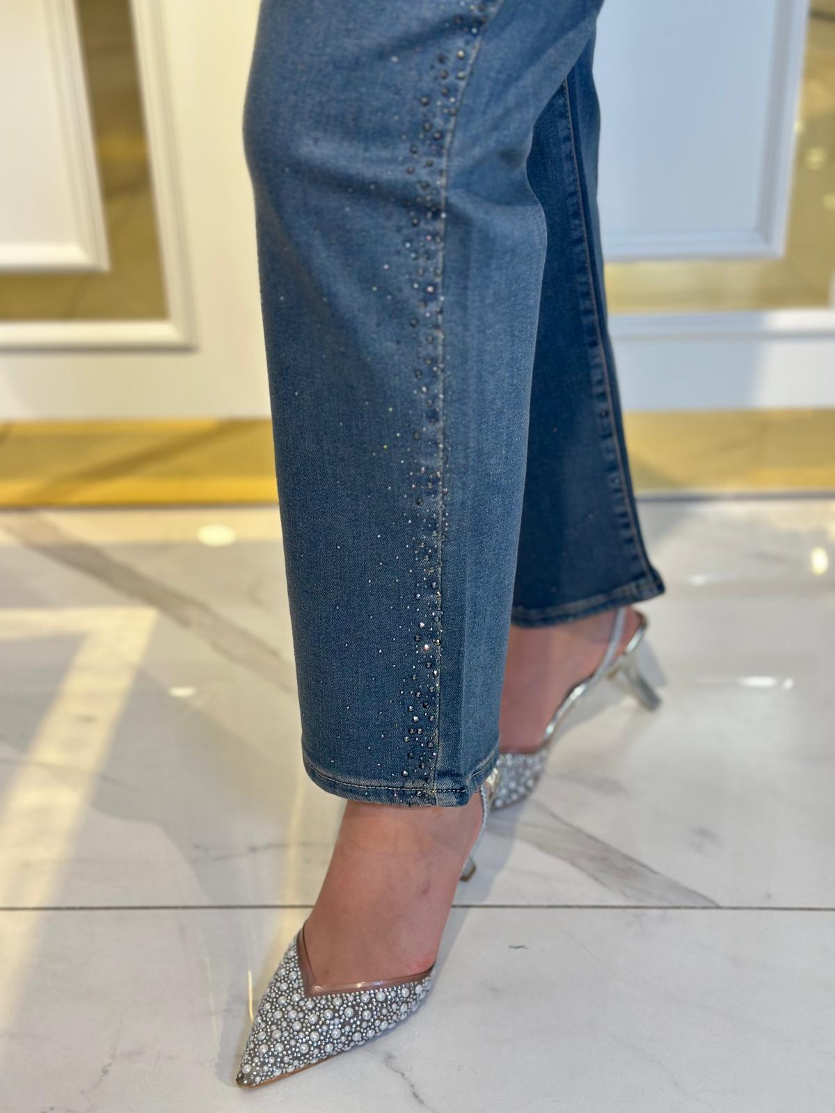 Taşlı Mom Jean-Tac 8882