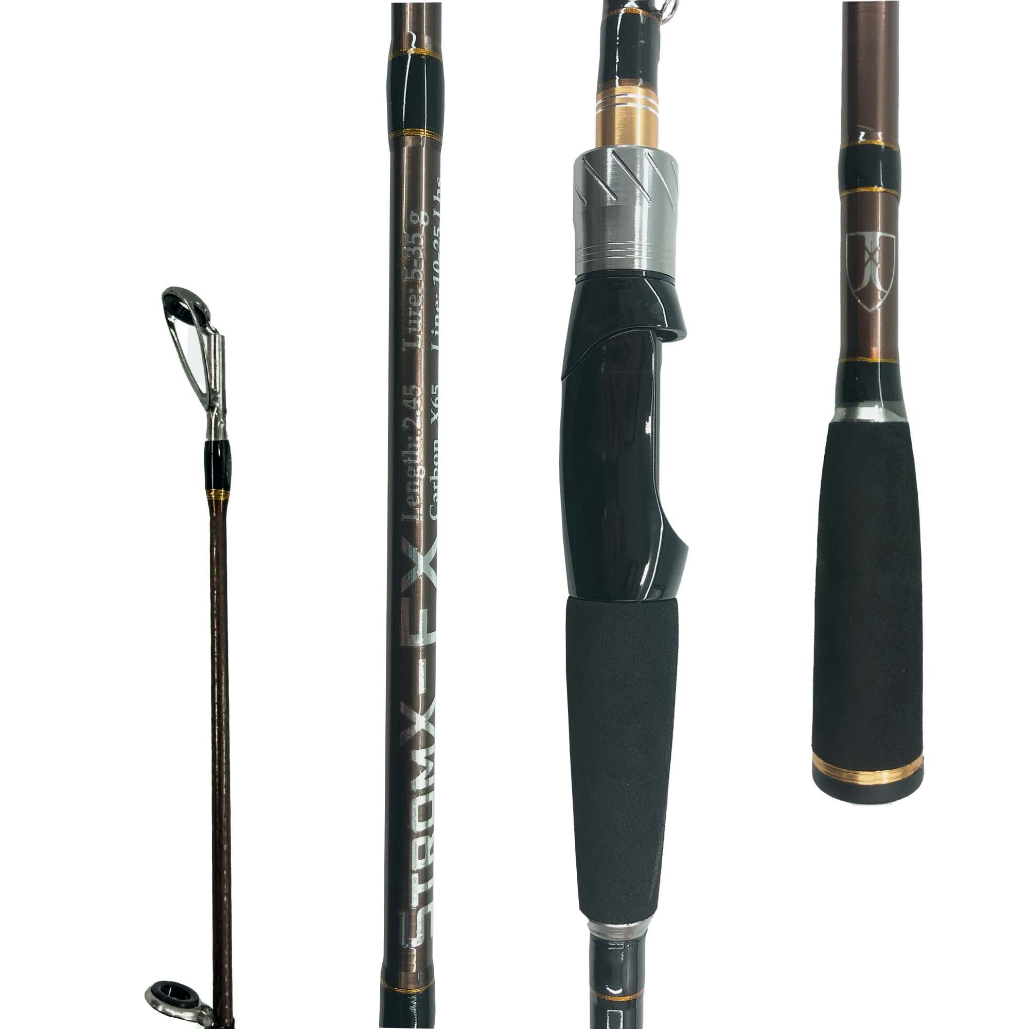 Jaxel StormX-FX Light Spin Kamış 5-35gr (Brown)