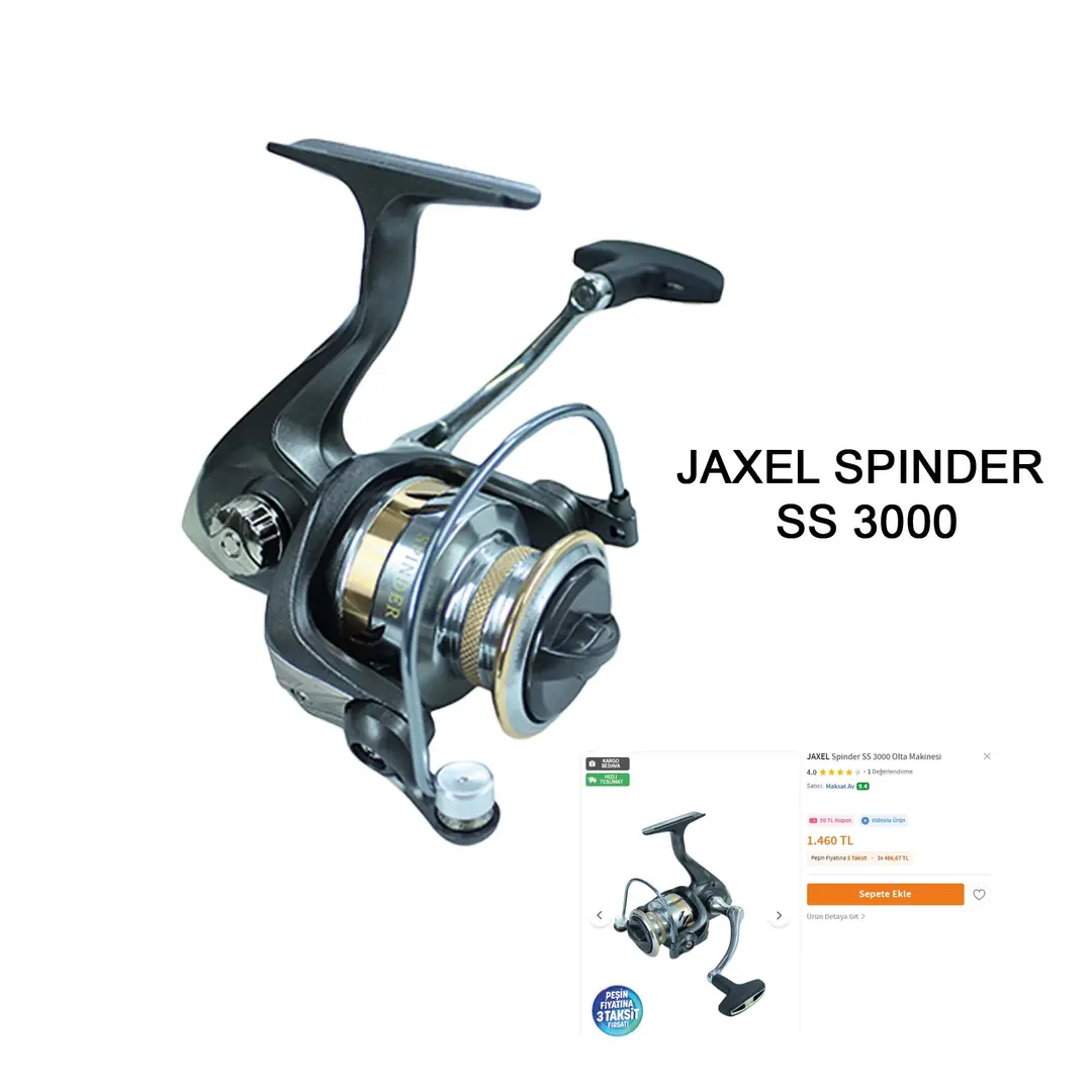 JAXEL Spin Olta Seti, (18 parça)