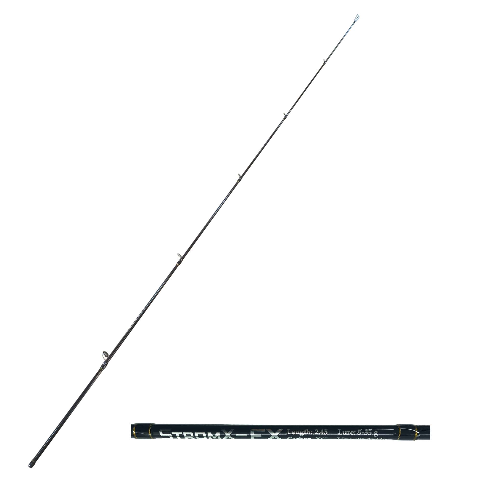 Jaxel StormX-FX Spin Kamış Yedek Uç 5-35gr (Black) (Uç Parça)