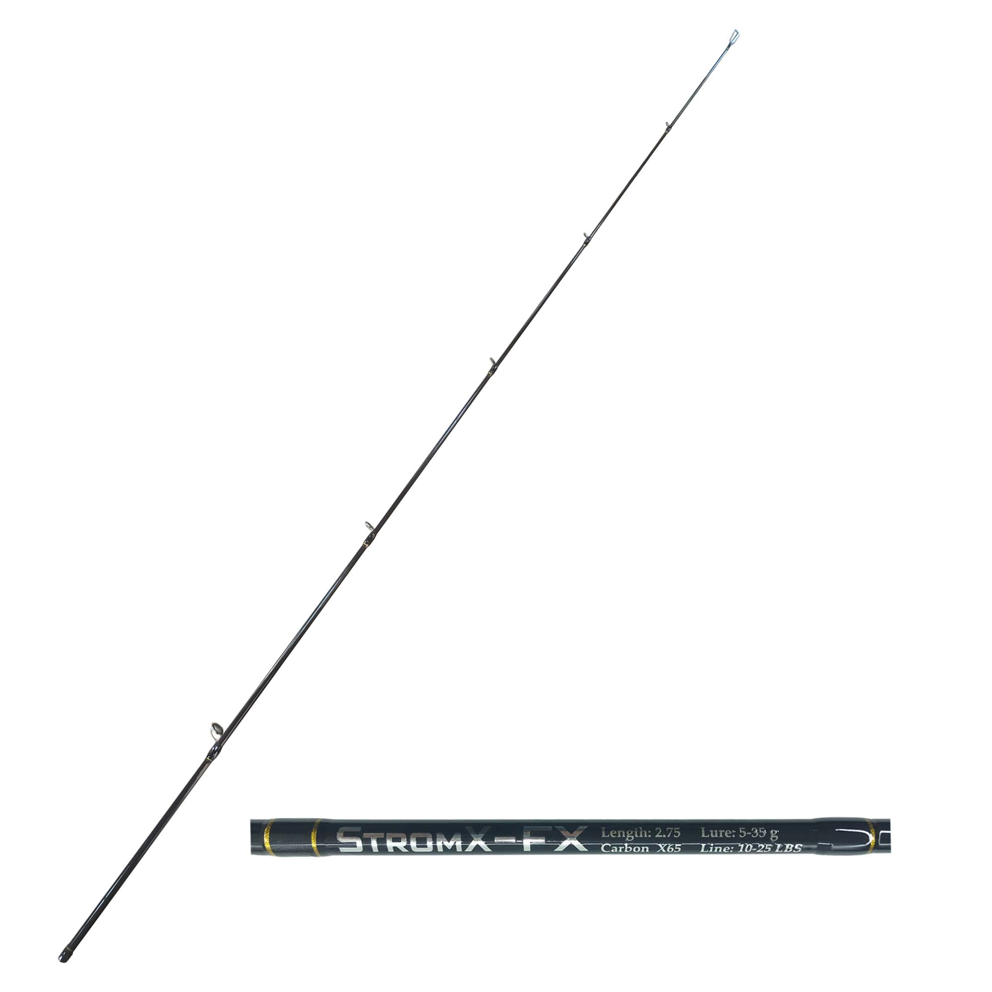 Jaxel StormX-FX Spin Kamış Yedek Uç 5-35gr (Black) (Uç Parça)