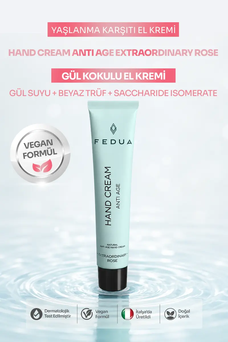 Hand Cream Anti Age Extraordinary Rose El Bakım Balmı 45 Ml